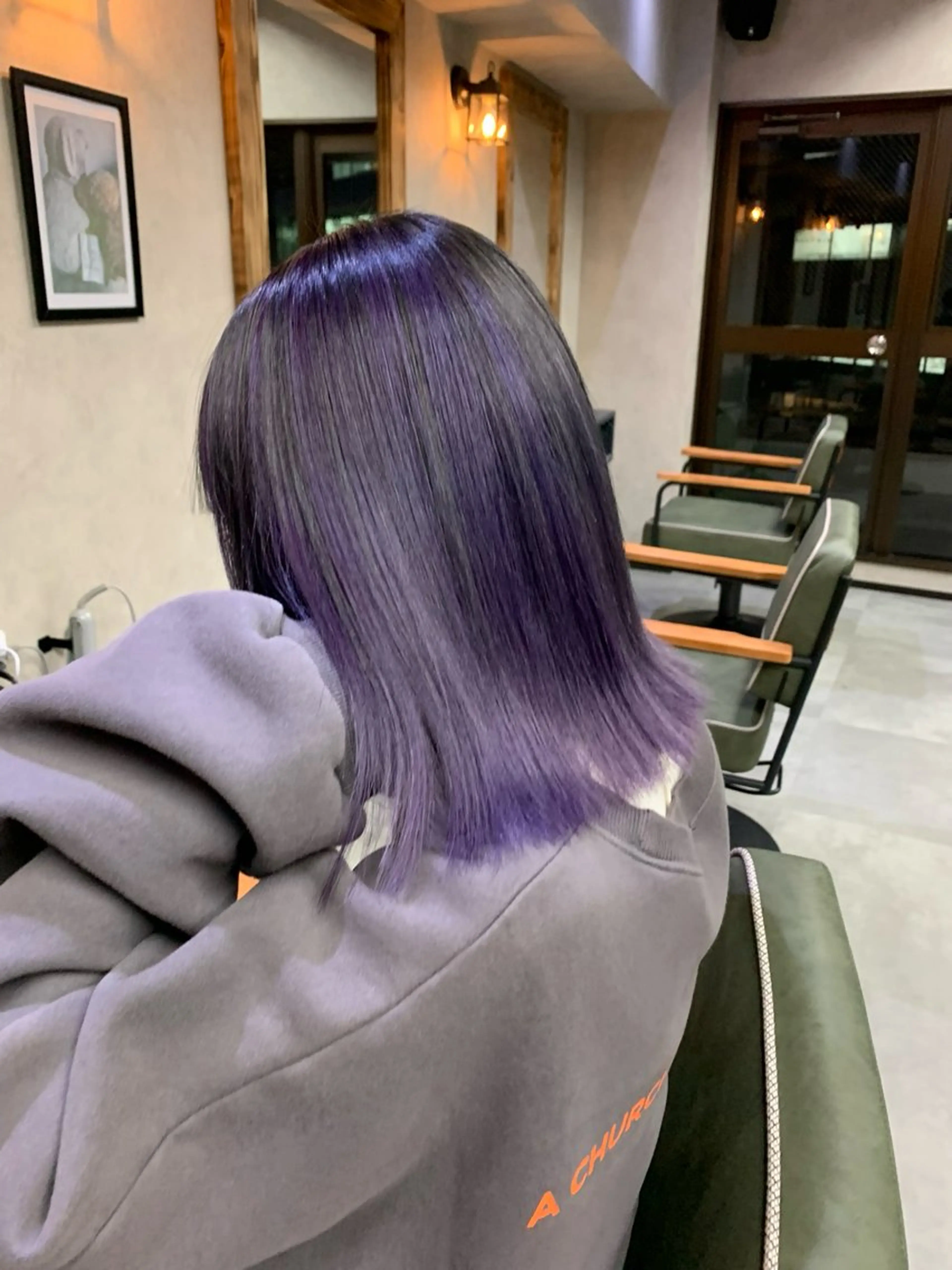 ショート カラー ヘアアレンジ カット ヘアカラー トリートメント グランルッソ所属・✨岡山バレイヤージュ ハイライト✨のヘアスタイル