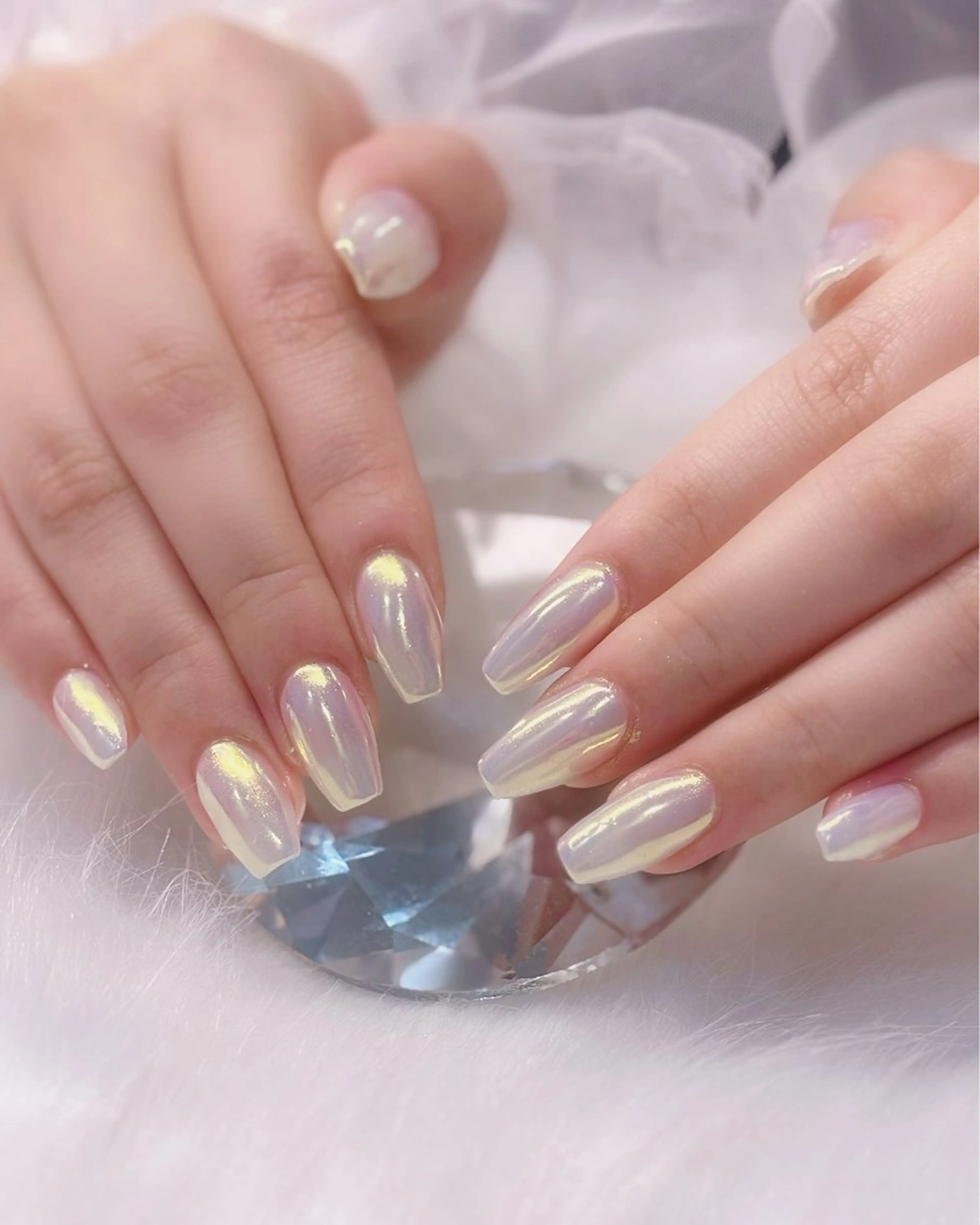 ネイル ハンドネイル La chouchou所属・透明感/フィルイン/ 亀戸5分ラシュシュのネイルデザイン