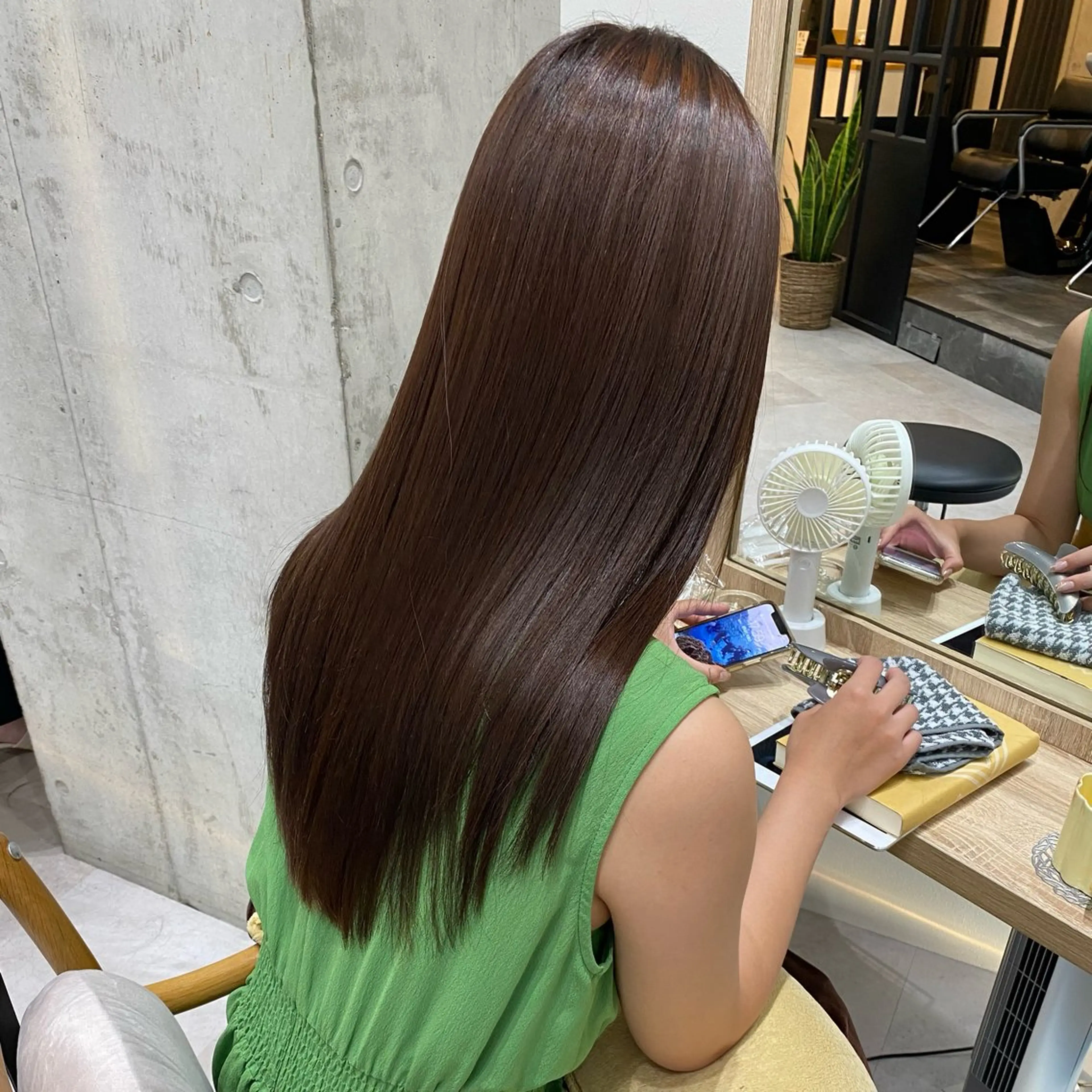 ロング ハイライト 髪質改善 レイヤーカット ヘアカラー トリートメント また会いたくなる 美容師【KENTA】のヘアスタイル