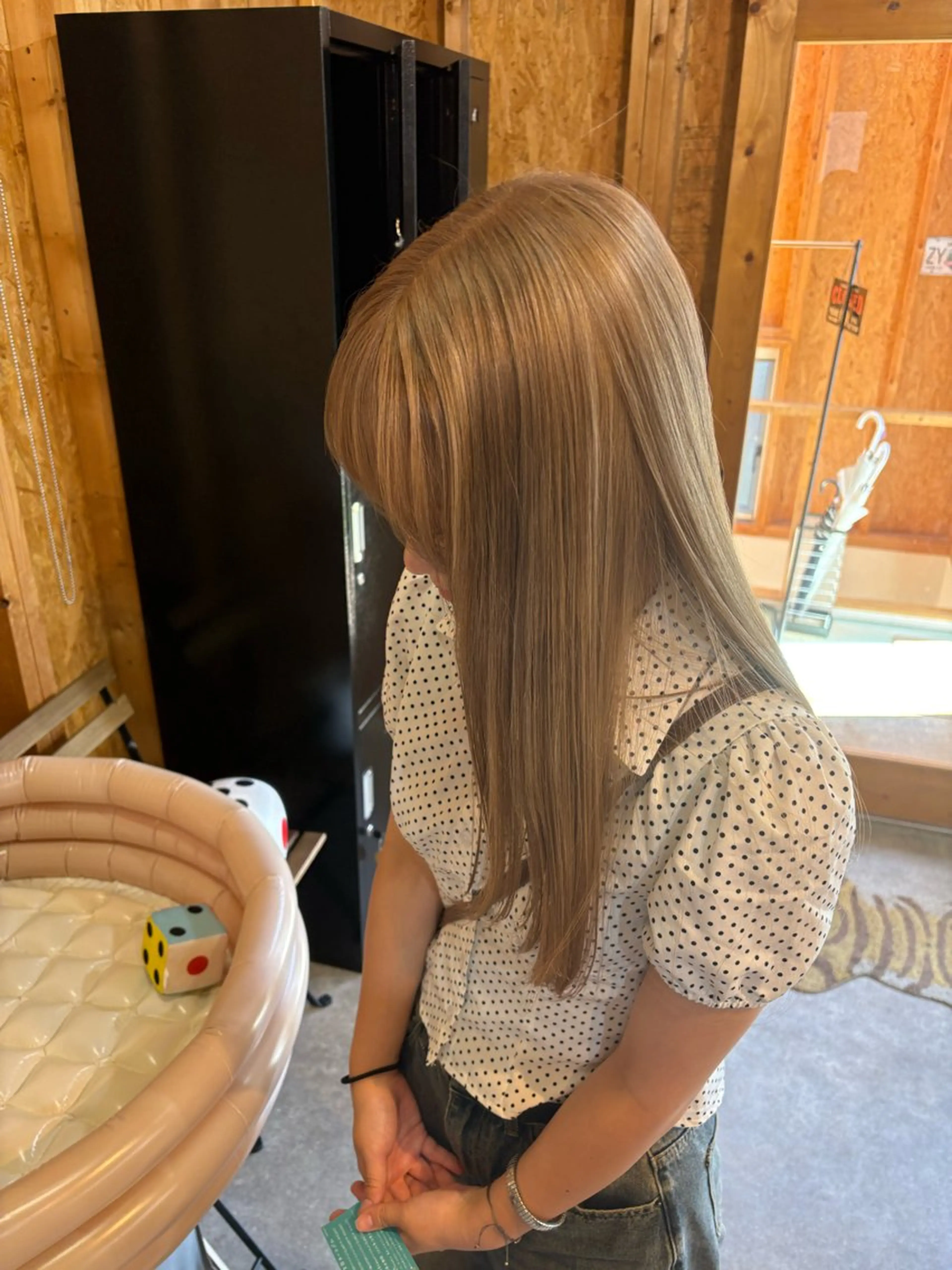 カラー カット ヘアカラー 🪽うるつやカラーく びれレイヤーchiaのヘアスタイル