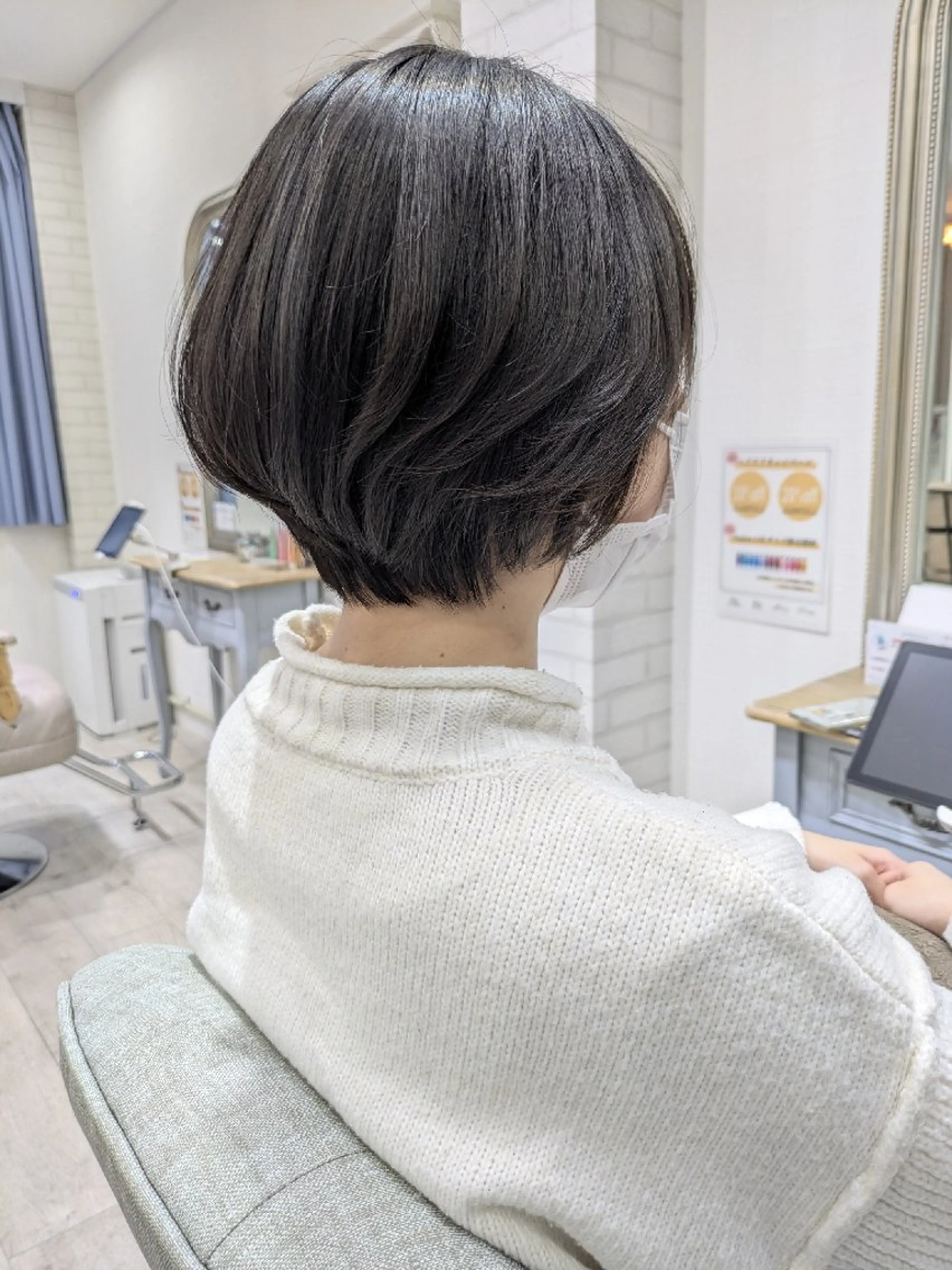 ショート ショートボブ ボブ ショートヘア カット トリートメント ヘッドスパ Aulii by illu hair/アウリイ バイイルヘアー所属・ミヤザキ マサユキのヘアスタイル