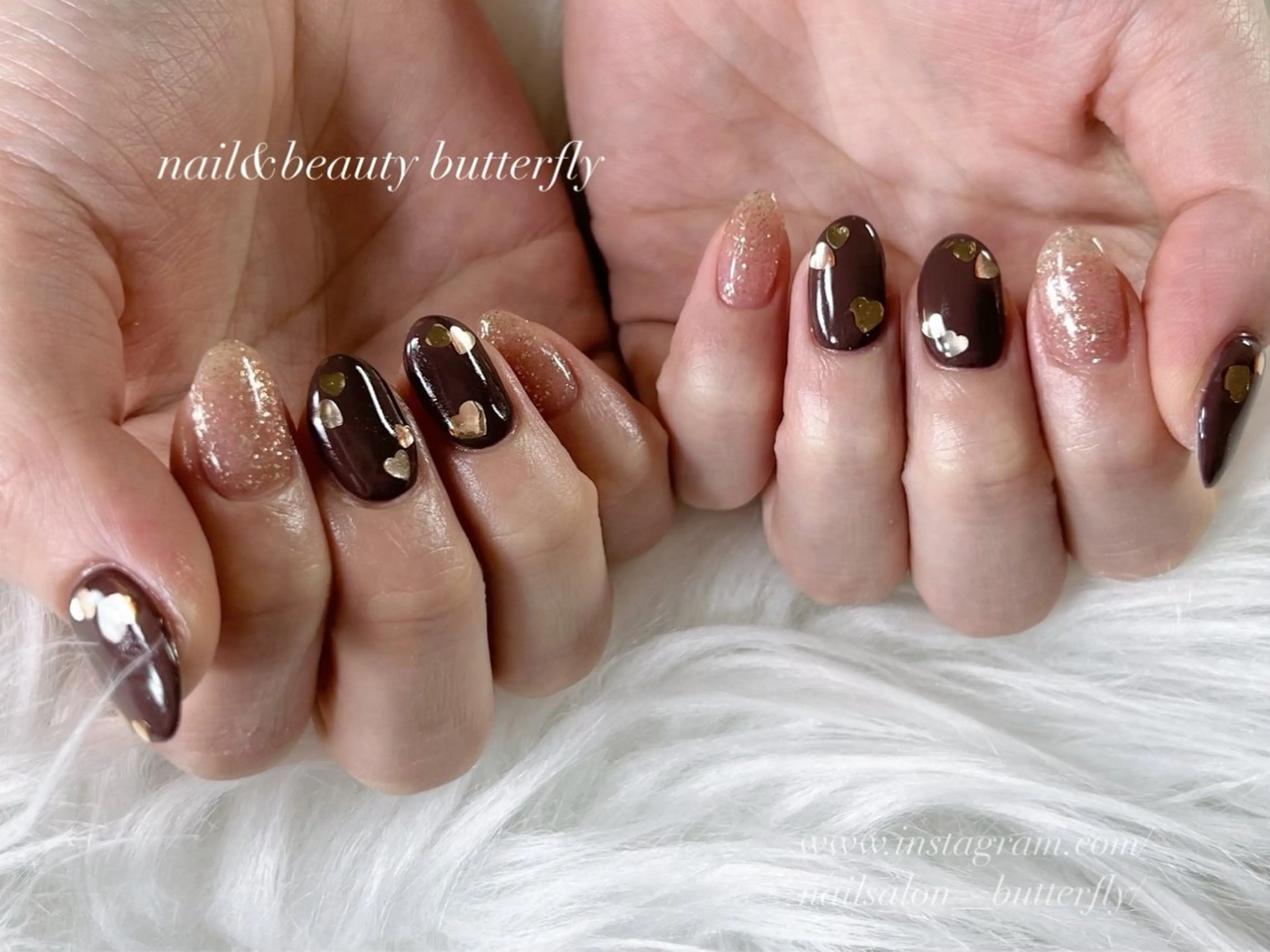 ネイル ハンドネイル butterfly 麻布十番店のネイルデザイン