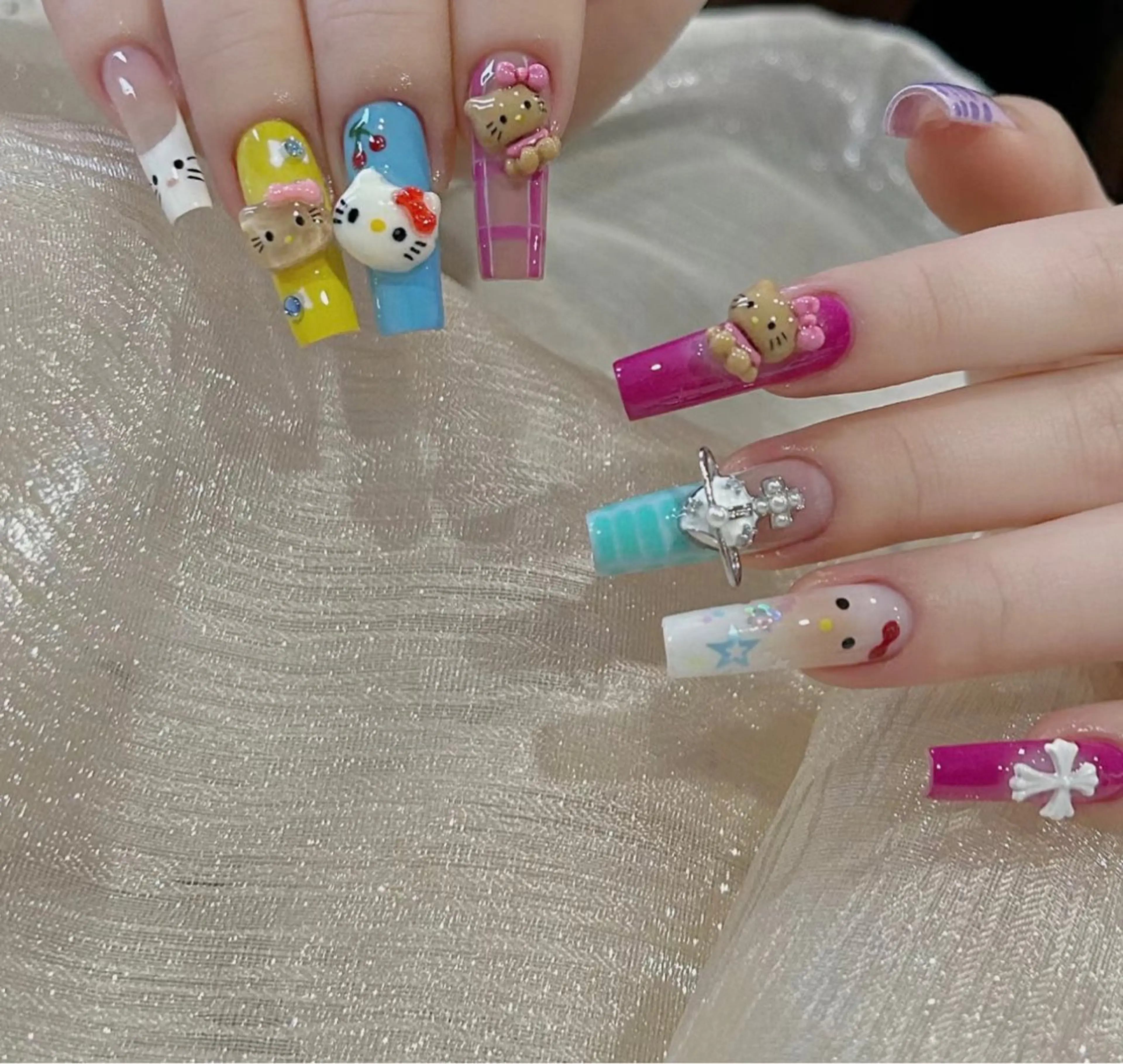 ネイル 長さ出し 持ち込み ネイルチップ ハンドネイル ハンドケア ⭐️Dreamy Nail⭐️のネイルデザイン