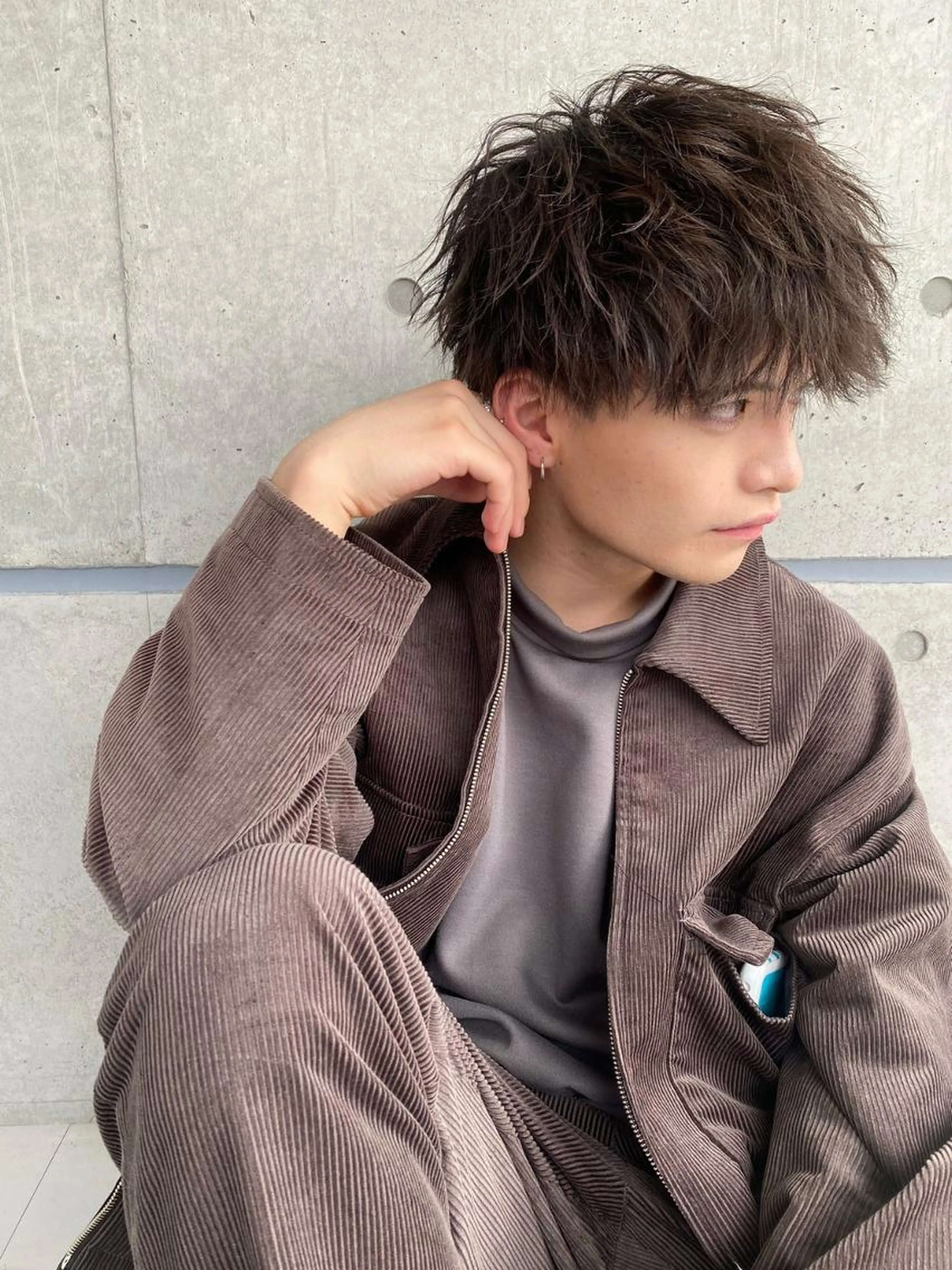 🔥1日2名限定🔥メンズカット＋スパイラルパーマの写真