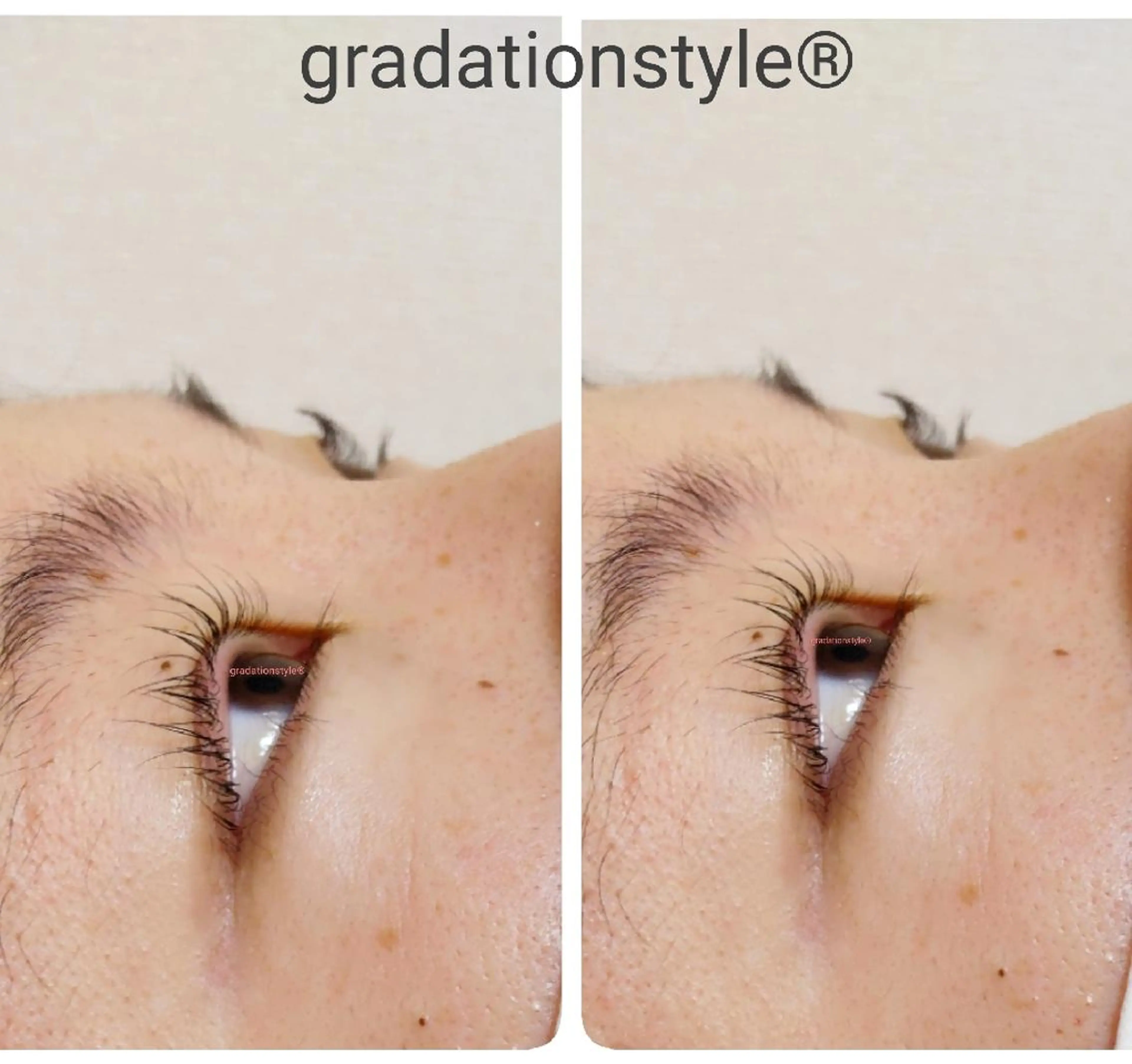 マツエク・マツパ 一重×まつ毛パーマ 🎼グラデーション スタイル札幌♫*✧のマツエク・マツパデザイン