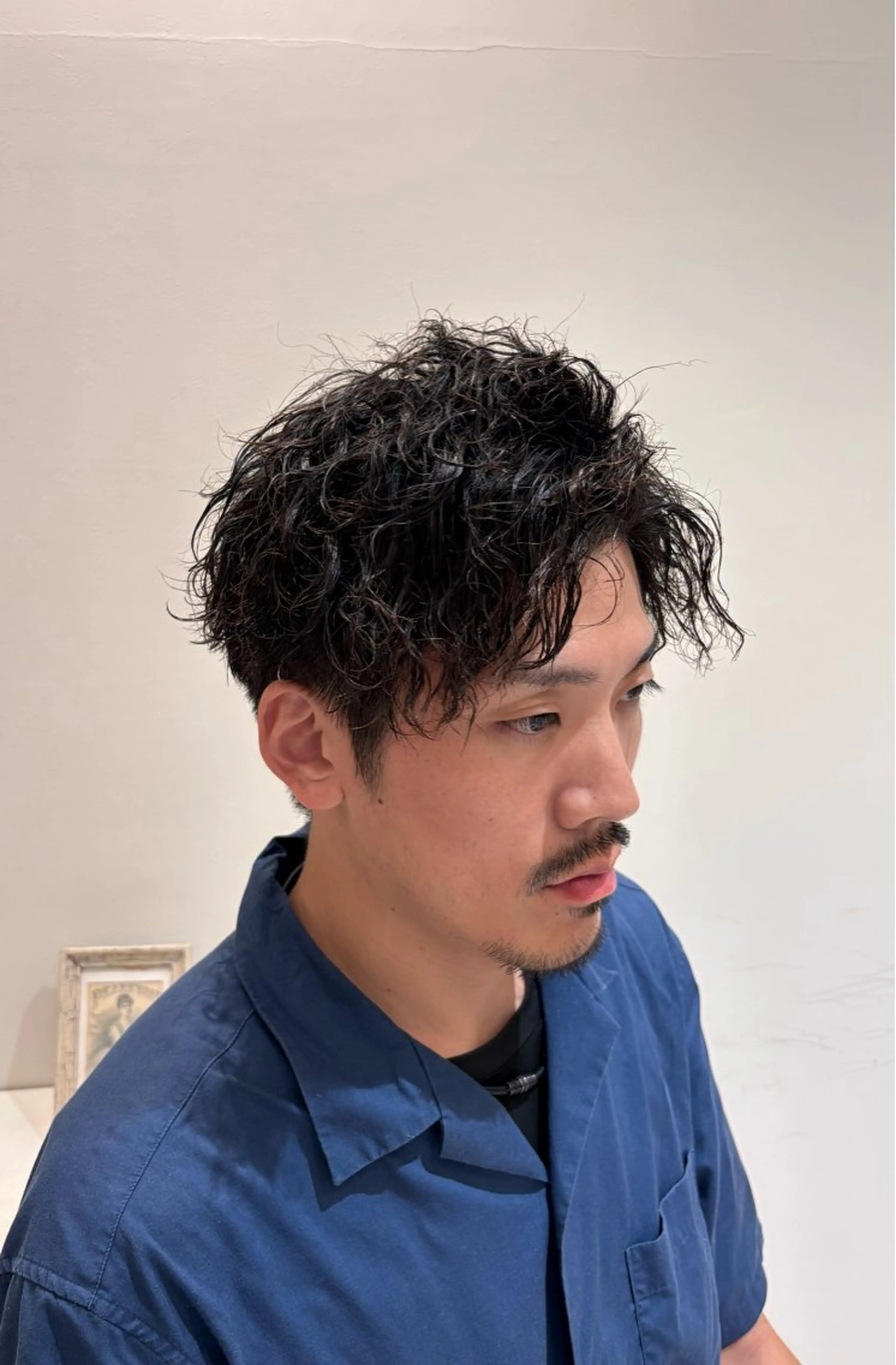 メンズ限定✨カットとパーマ（ストレートパーマ、デジタルパーマ以外）の写真