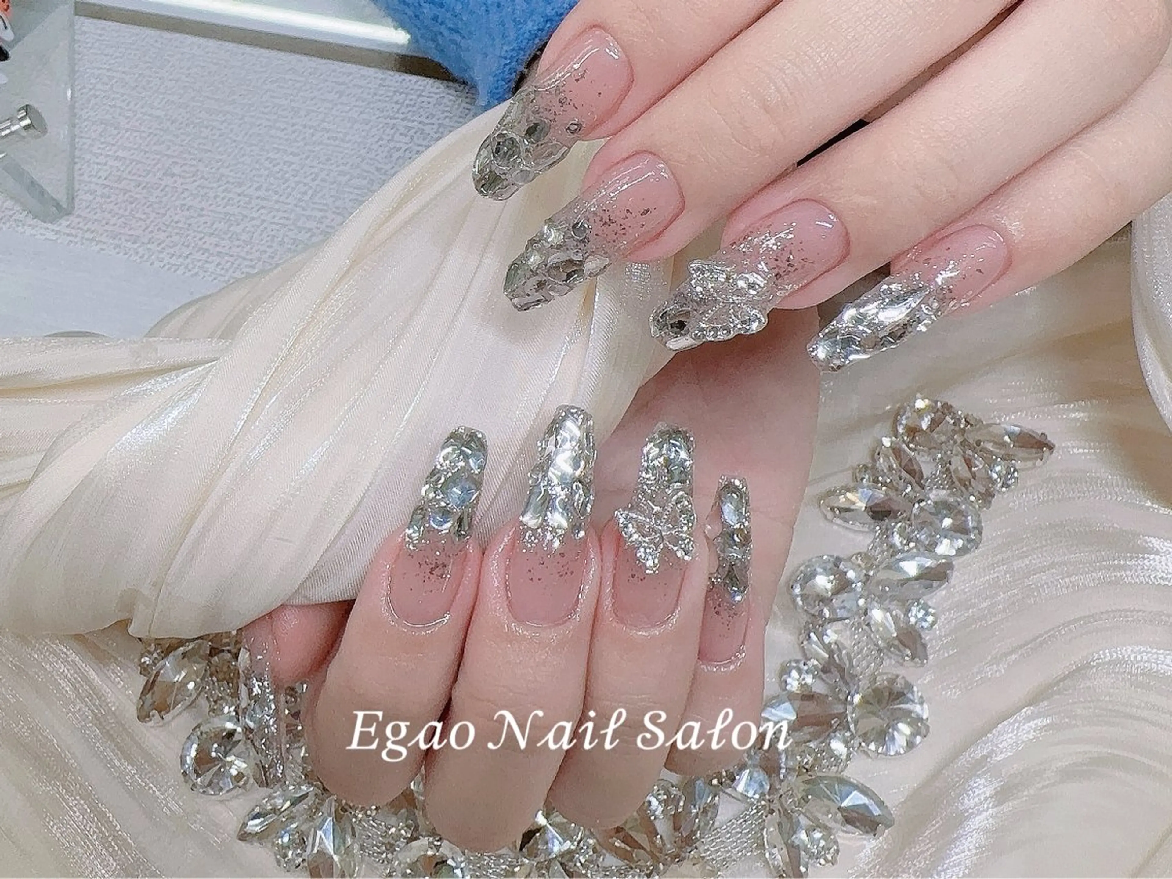 ネイル アートネイル フットネイル フレンチネイル ジェルネイル グラデーション ハンドネイル Egao Nail Salonのネイルデザイン