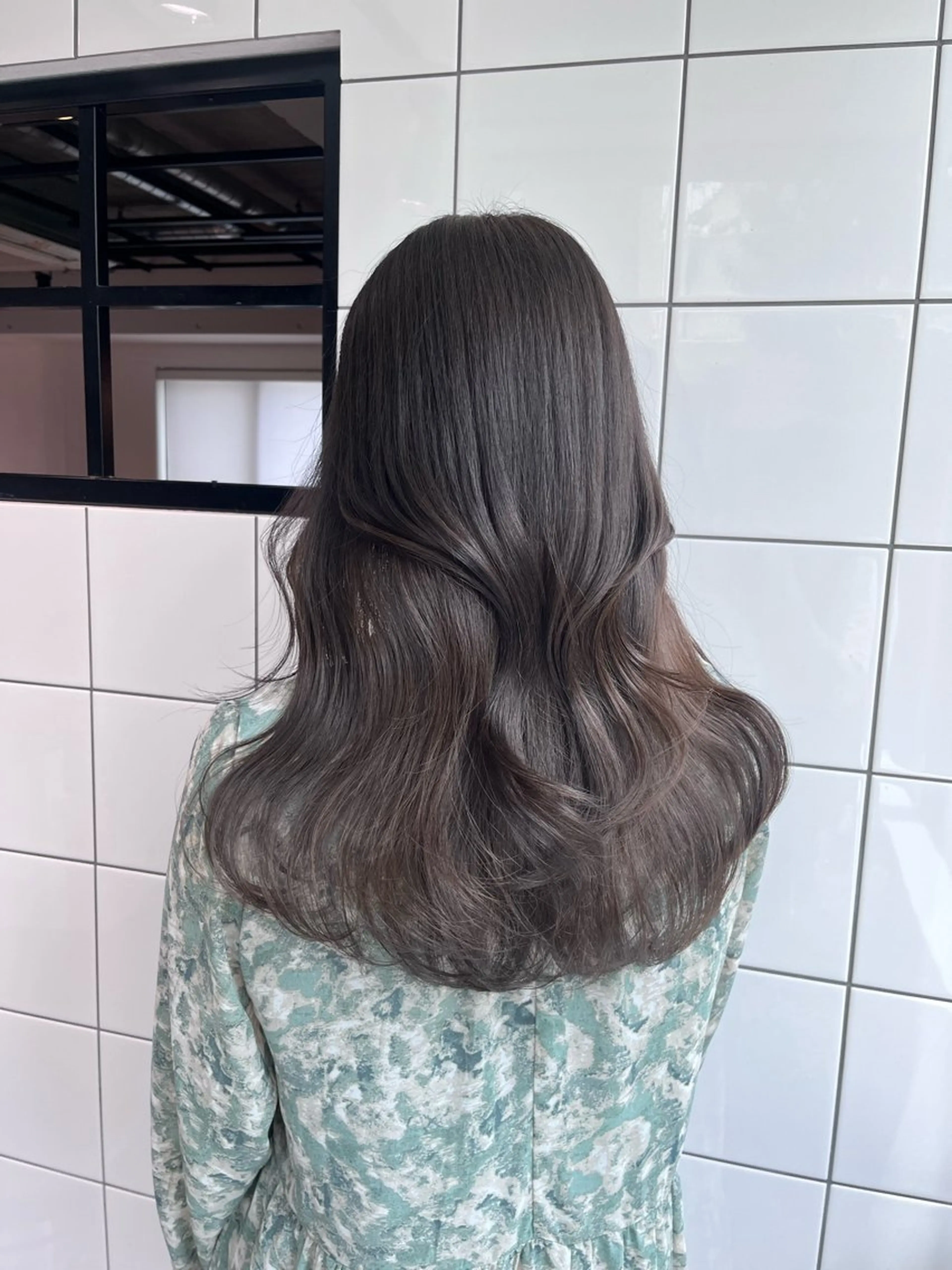セミロング カラー 髪質改善 トリートメント カット ヘアカラー 🐺メンズパーマ マッシュ　あさひ🐺のヘアスタイル