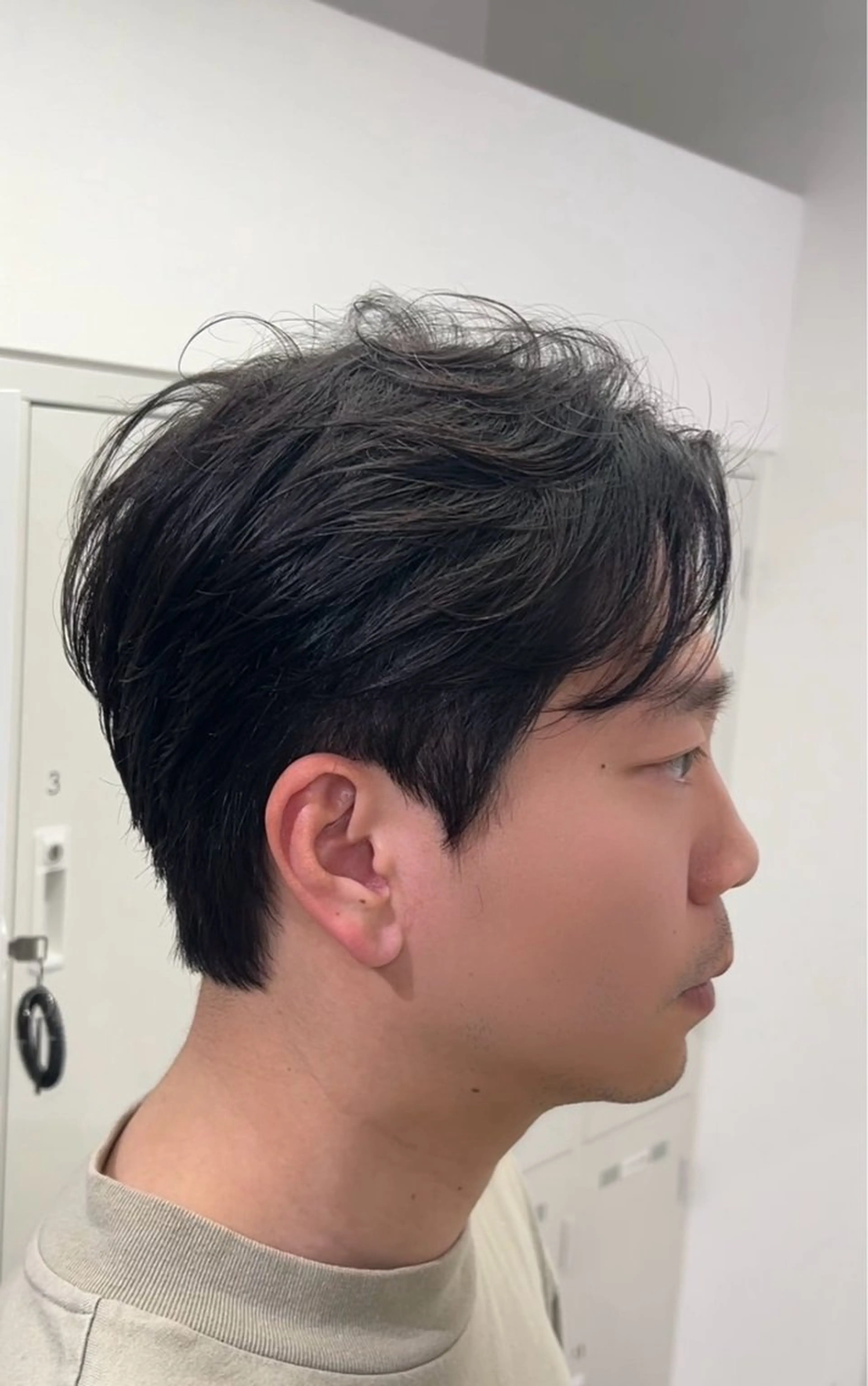 ミディアム パーマ メンズ カット パーマ ♠️メンズ特化／ 社 由樹♠️のヘアスタイル