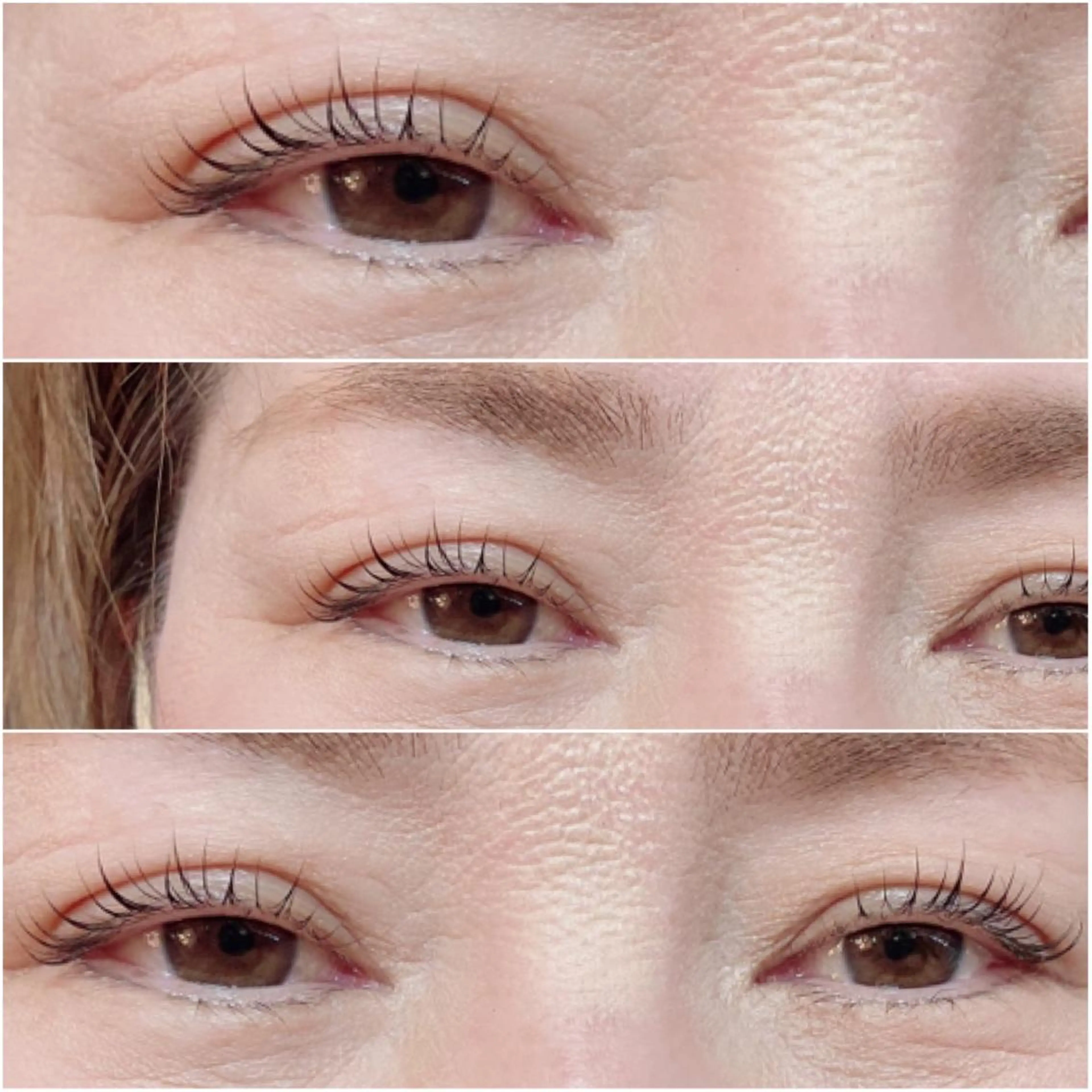 マツエク・マツパ カラーマツエク フラットラッシュ 韓国風マツエク パリジェンヌラッシュリフト まつげパーマ オーダーメイドまつげ ＆まゆげ.RIKAのマツエク・マツパデザイン