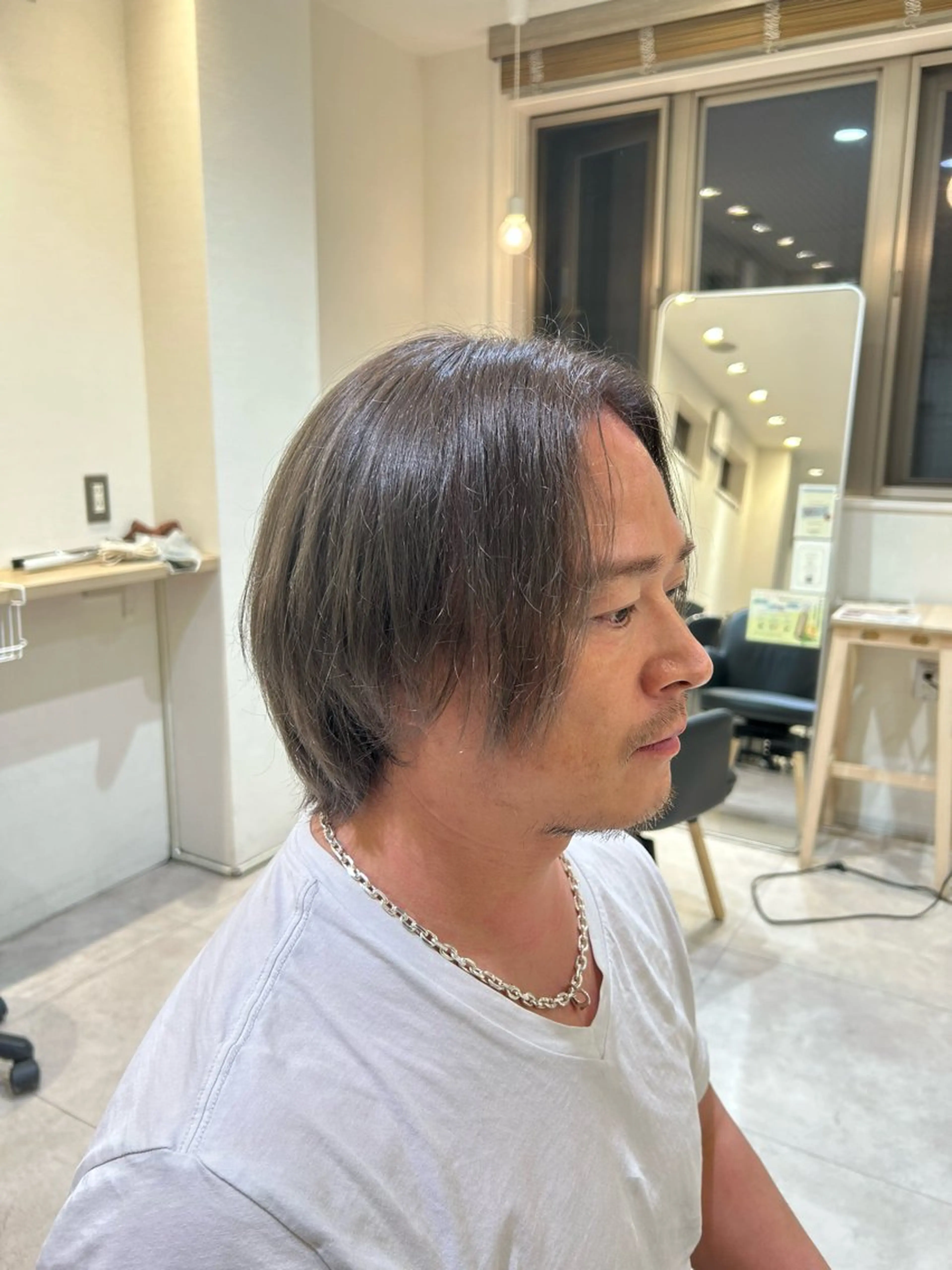 カラー メンズ ヘアカラー トリートメント ヘアセット いぶき/透明感カラー 🎨メンズパーマ🔥のヘアスタイル