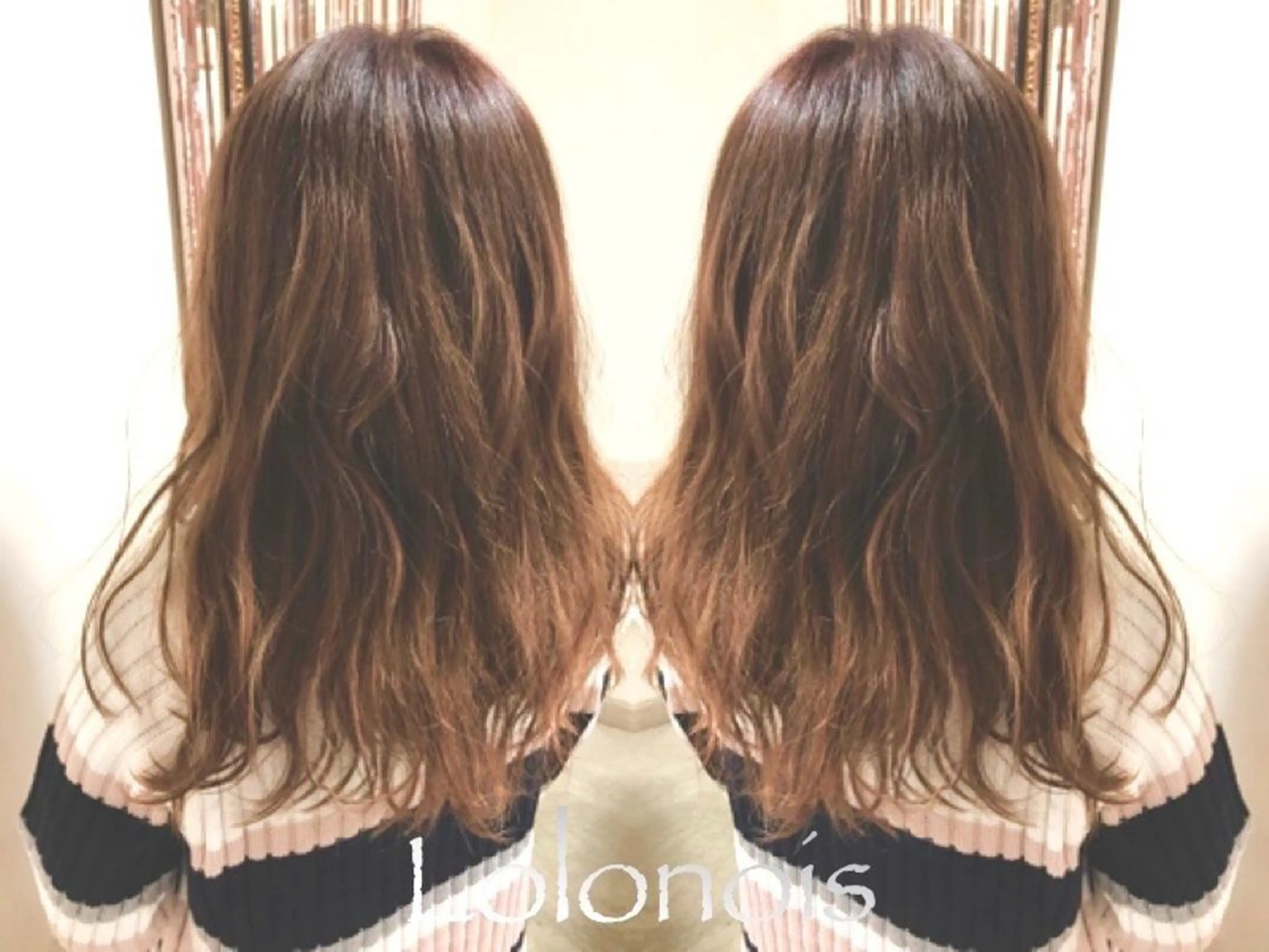 セミロング カラー 【天満1艶髪】潤艶/ 髪質改善🌹釣本竜哉のヘアスタイル