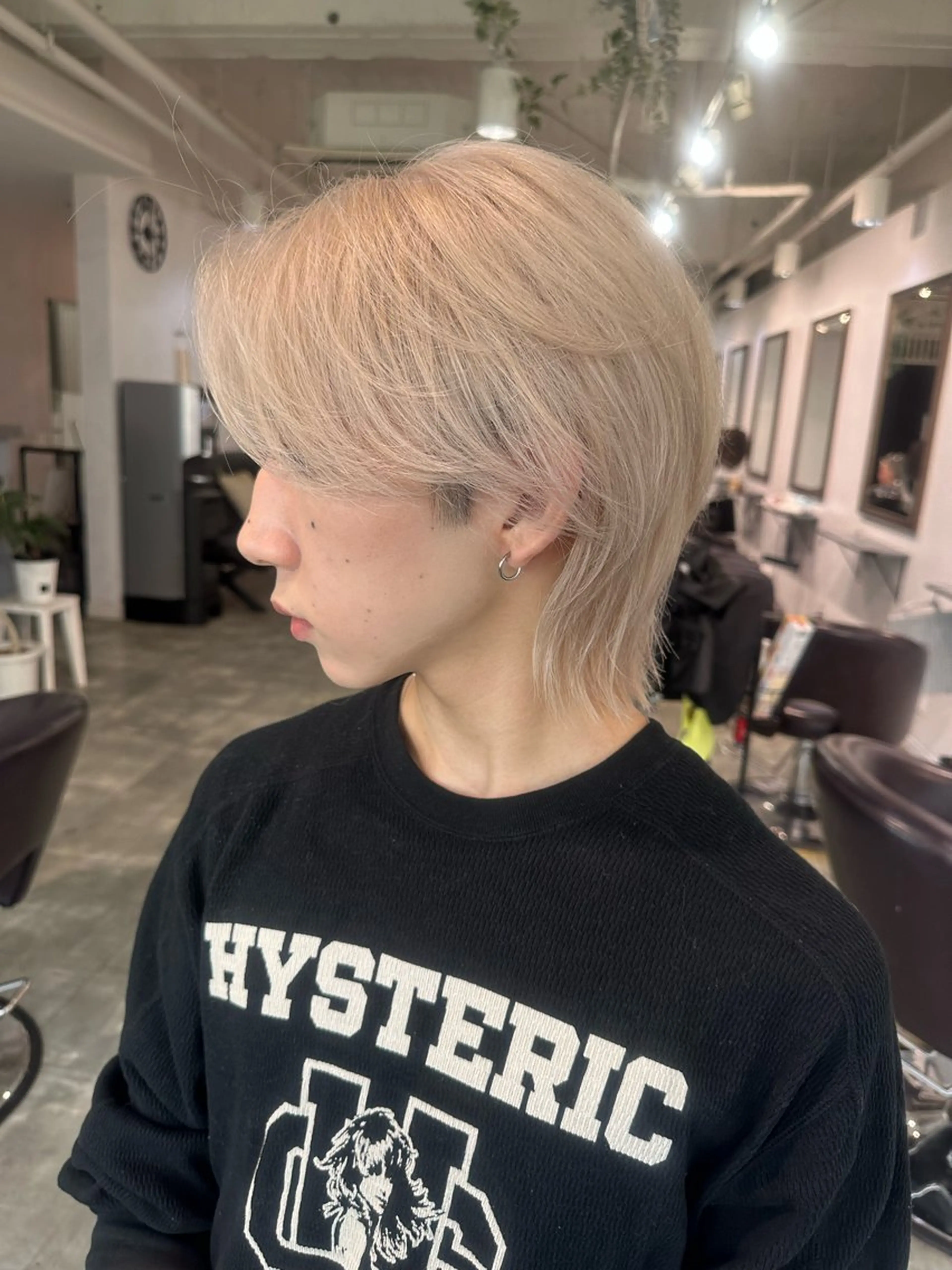 ショート カラー メンズ 【バレイヤージュ】 kentoのヘアスタイル