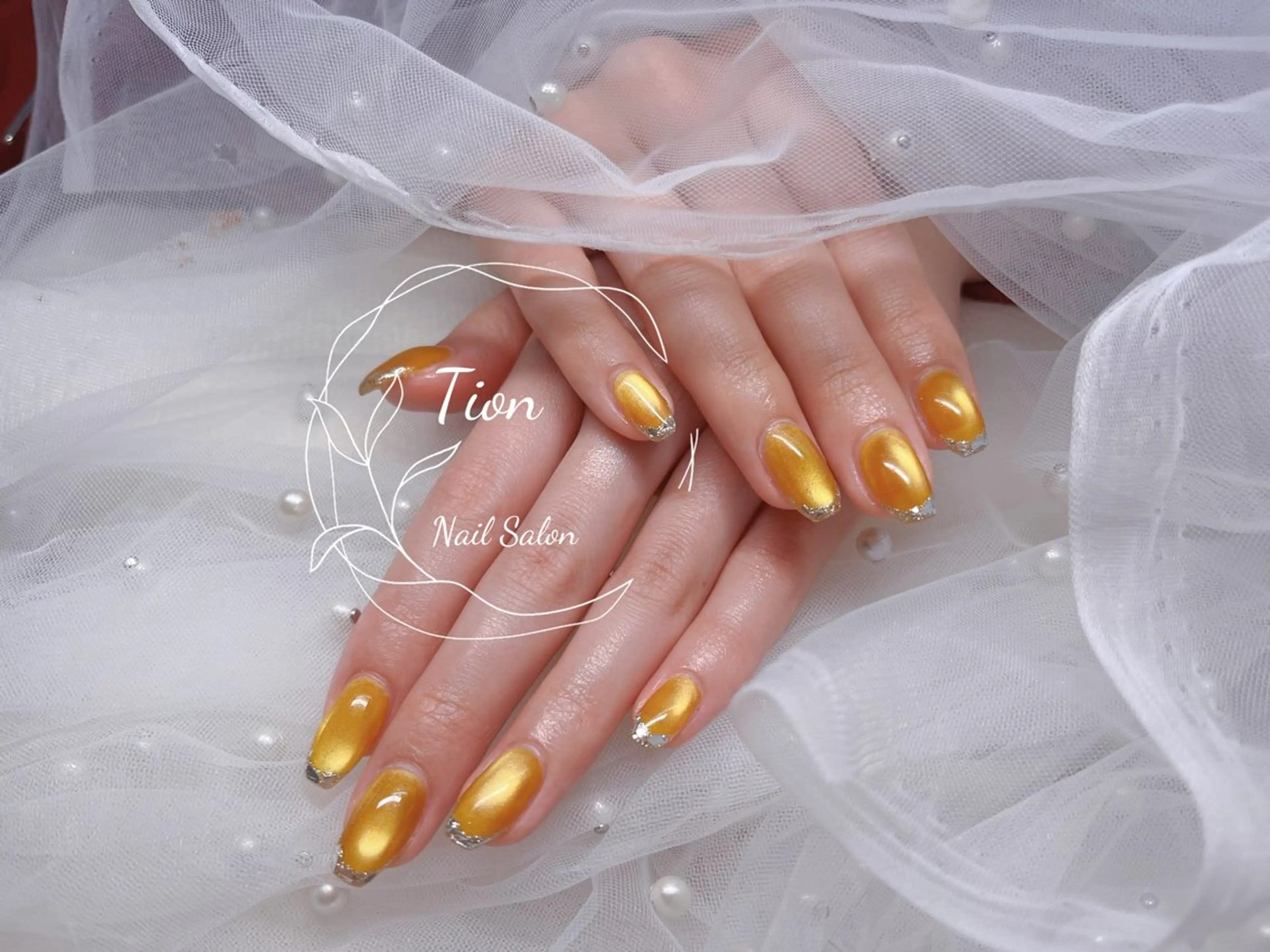 ネイル 長さ出し フットネイル ジェルネイル 韓国ネイル マグネットネイル Nailsalon Tion 二子玉川店所属・Nailsalon Tion二子玉川店のネイルデザイン