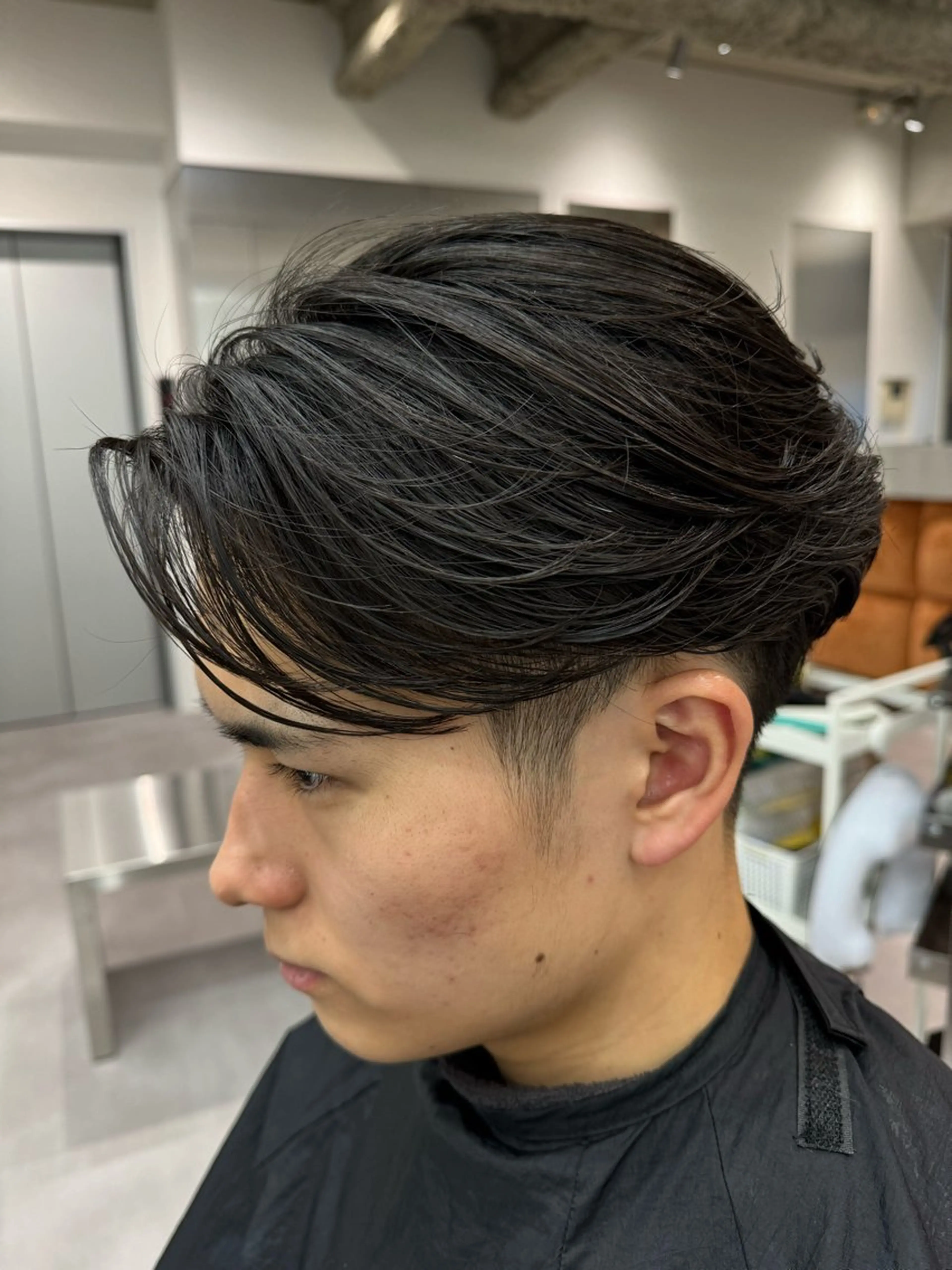パーマ メンズ カット 縮毛矯正 トリートメント メンズ特化ニュアンス パーマ　RYOのヘアスタイル