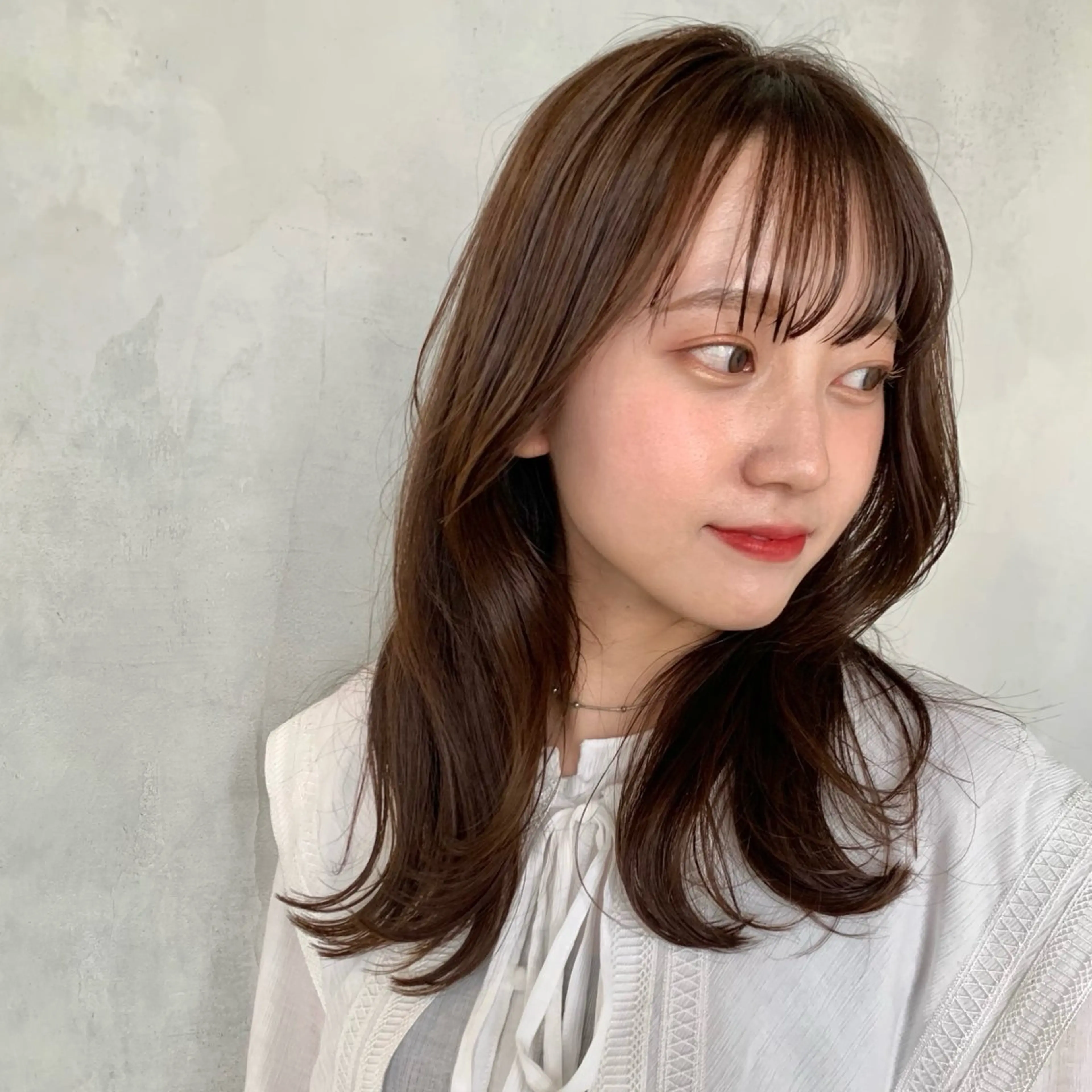 似合わせデザインカット✂️+透明感カラー🎨+艶髪トリートメント✨の写真
