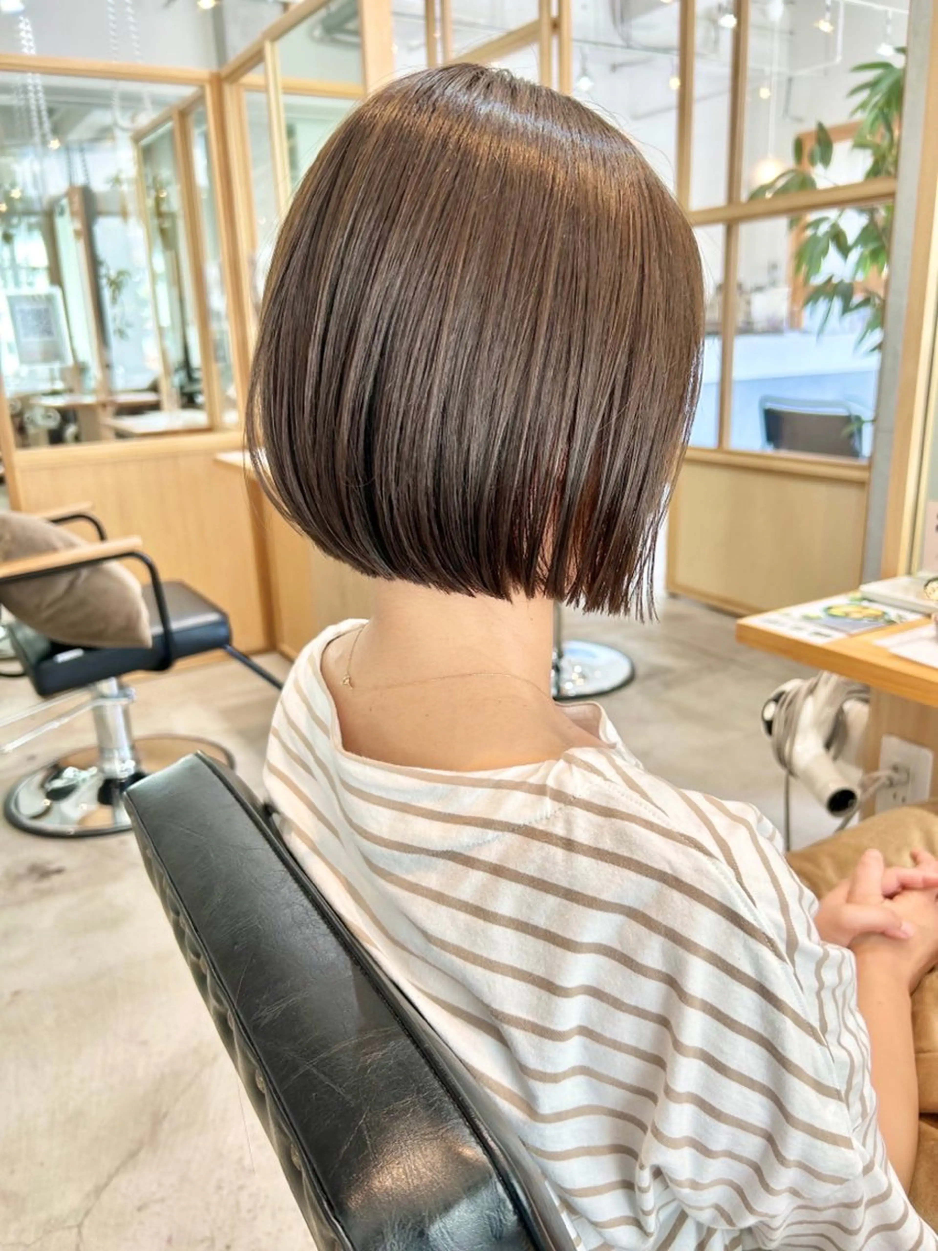 ショート FERIA fam 北千里 杉本 蓮のヘアスタイル
