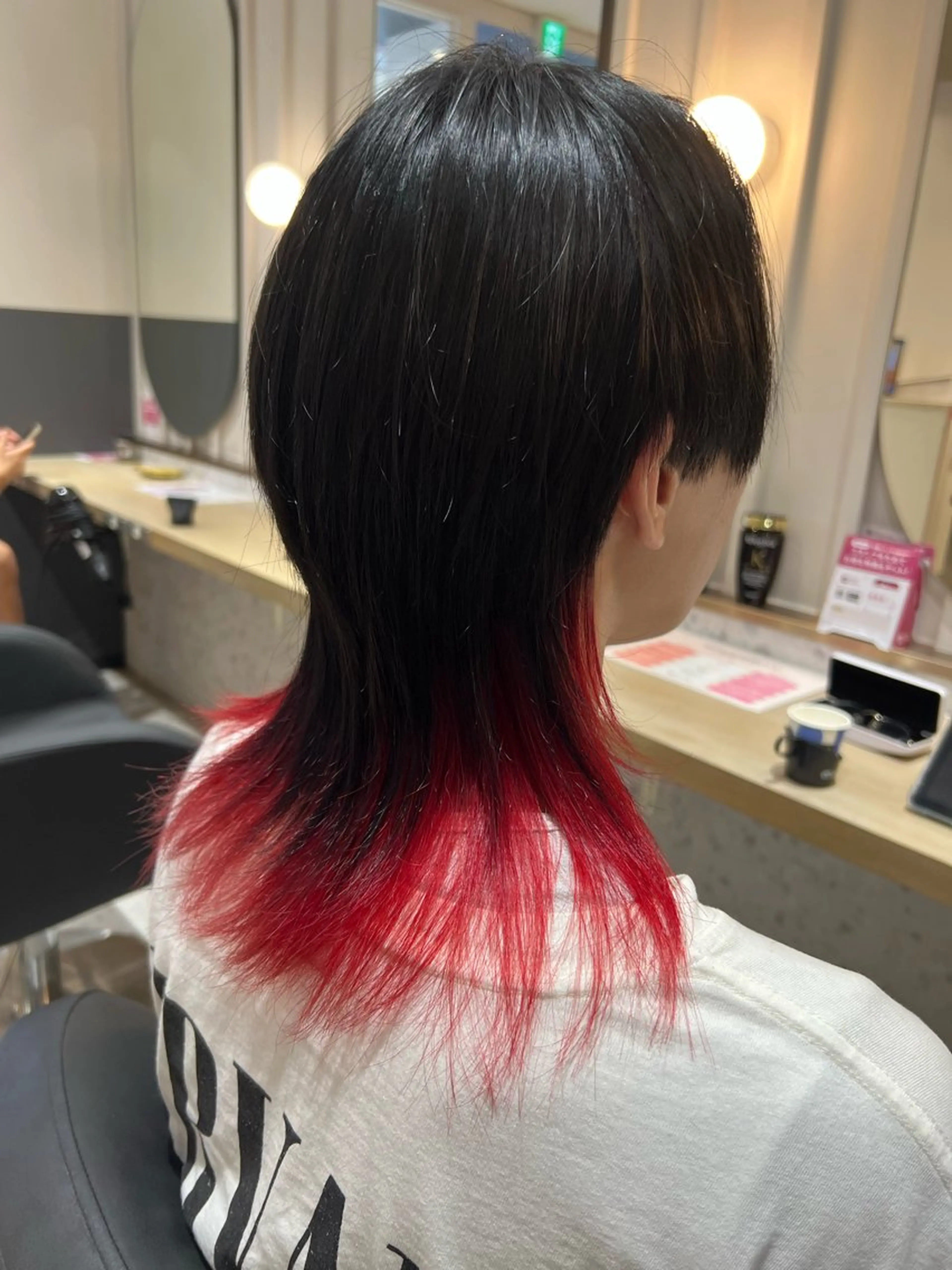 ミディアム カラー ブリーチ カット ヘアカラー 🧸千葉 碧和🧸のヘアスタイル