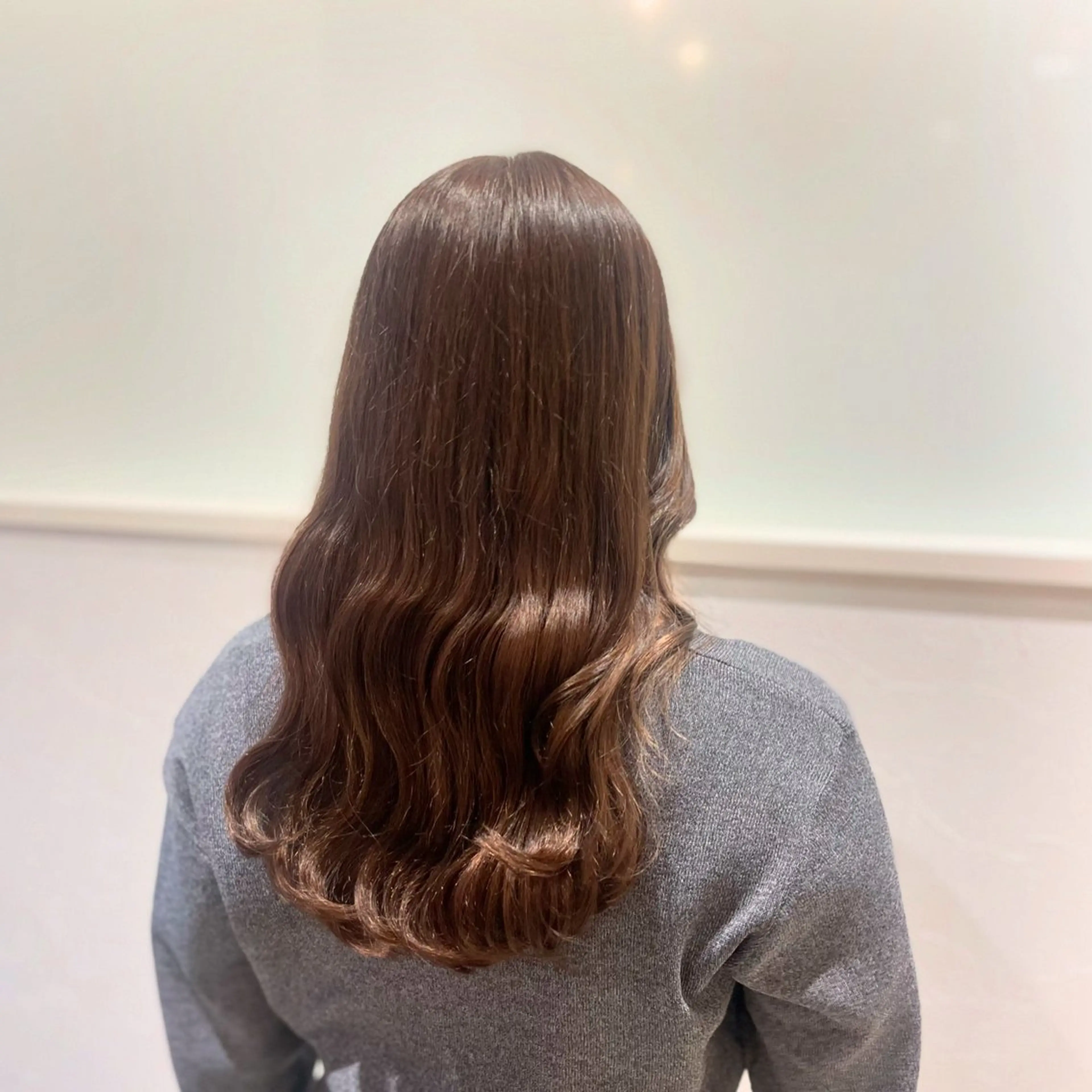 セミロング ボブ/艶髪 soleilrukaのヘアスタイル