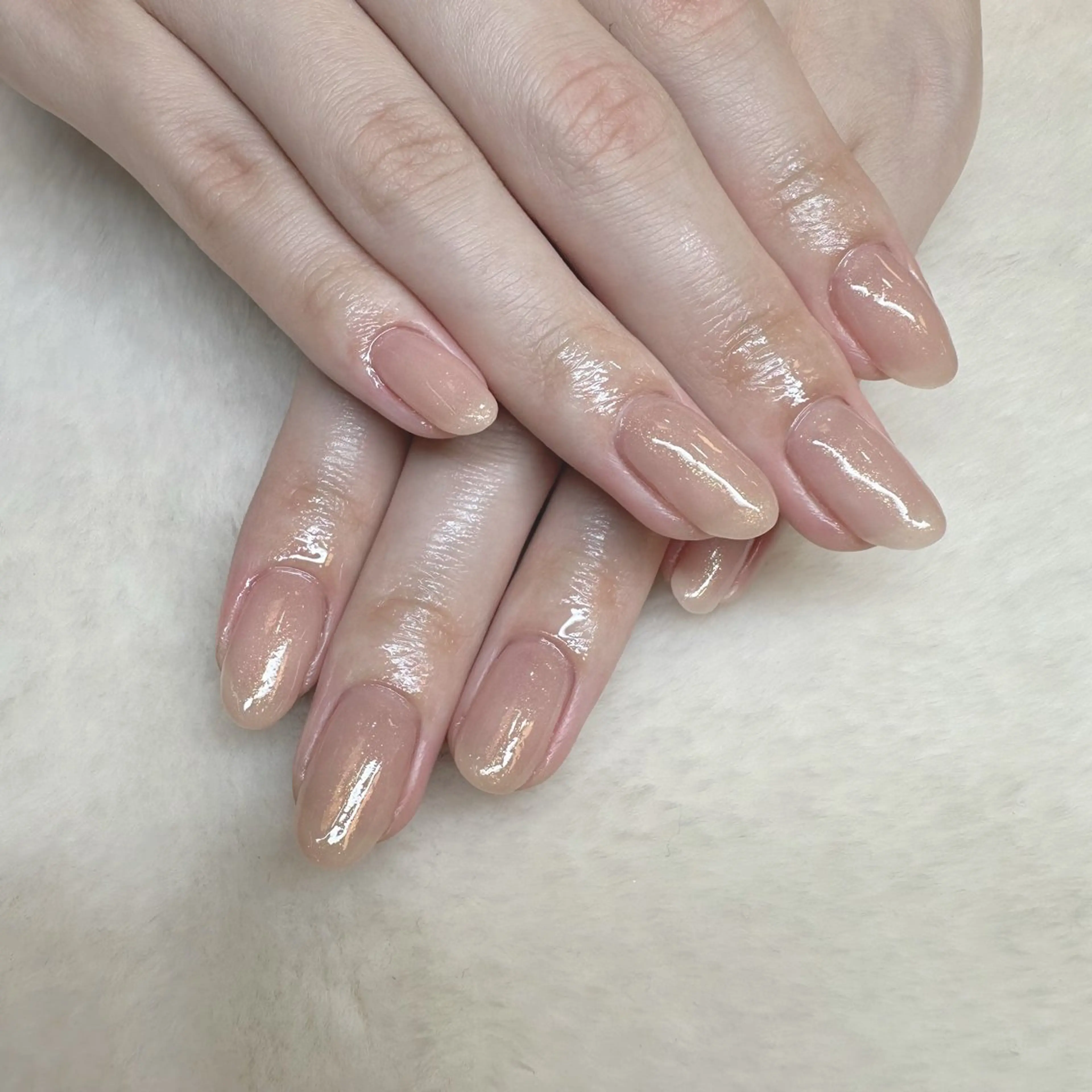 ネイル キラキラネイル ラメ(グリッター) シンプルネイル Cravo aiのネイルデザイン