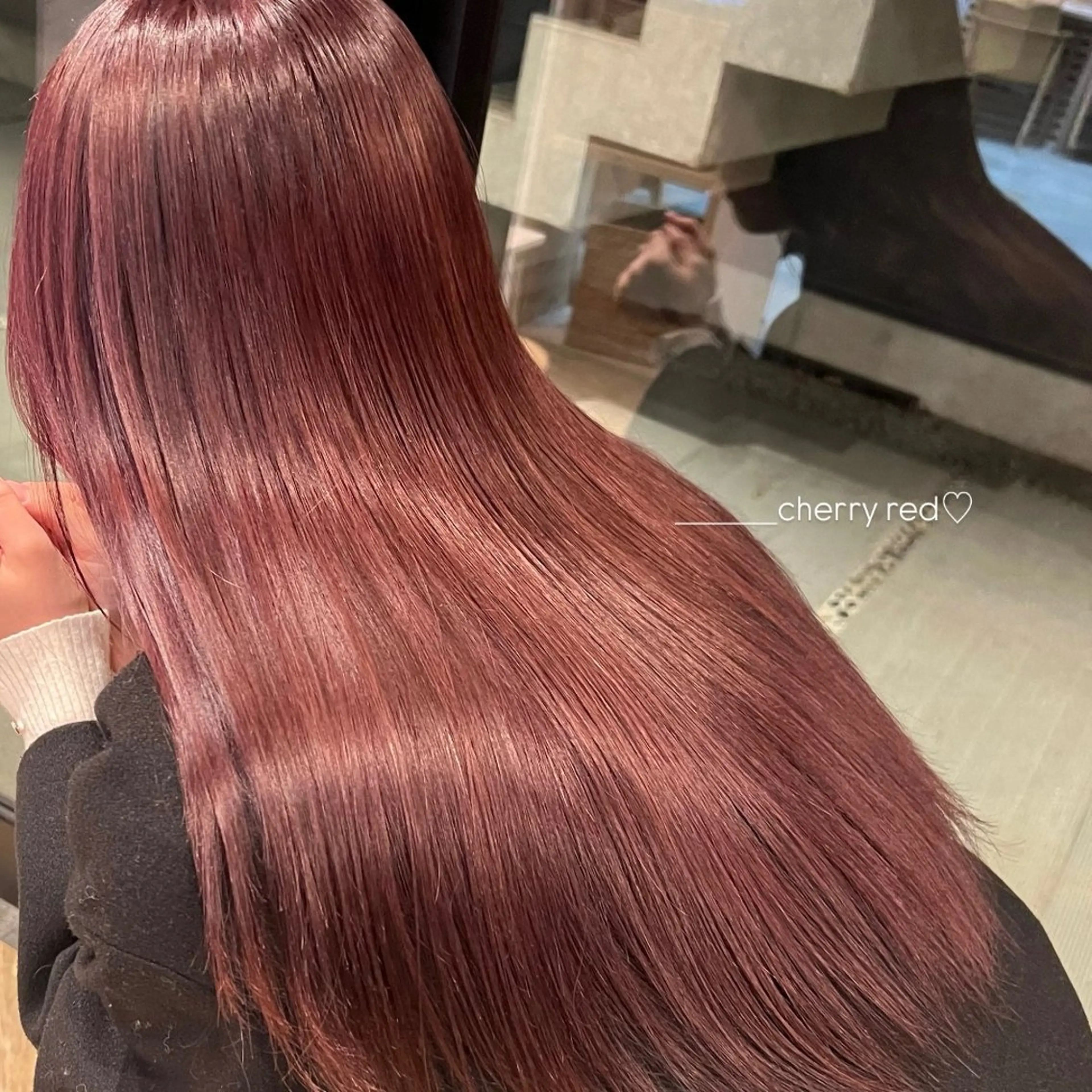 ロング カラー ブリーチ ダブルカラー ブリーチなしカラー レッドカラー 🩰暖色/おベージュ /ayano🥣🫧のヘアスタイル