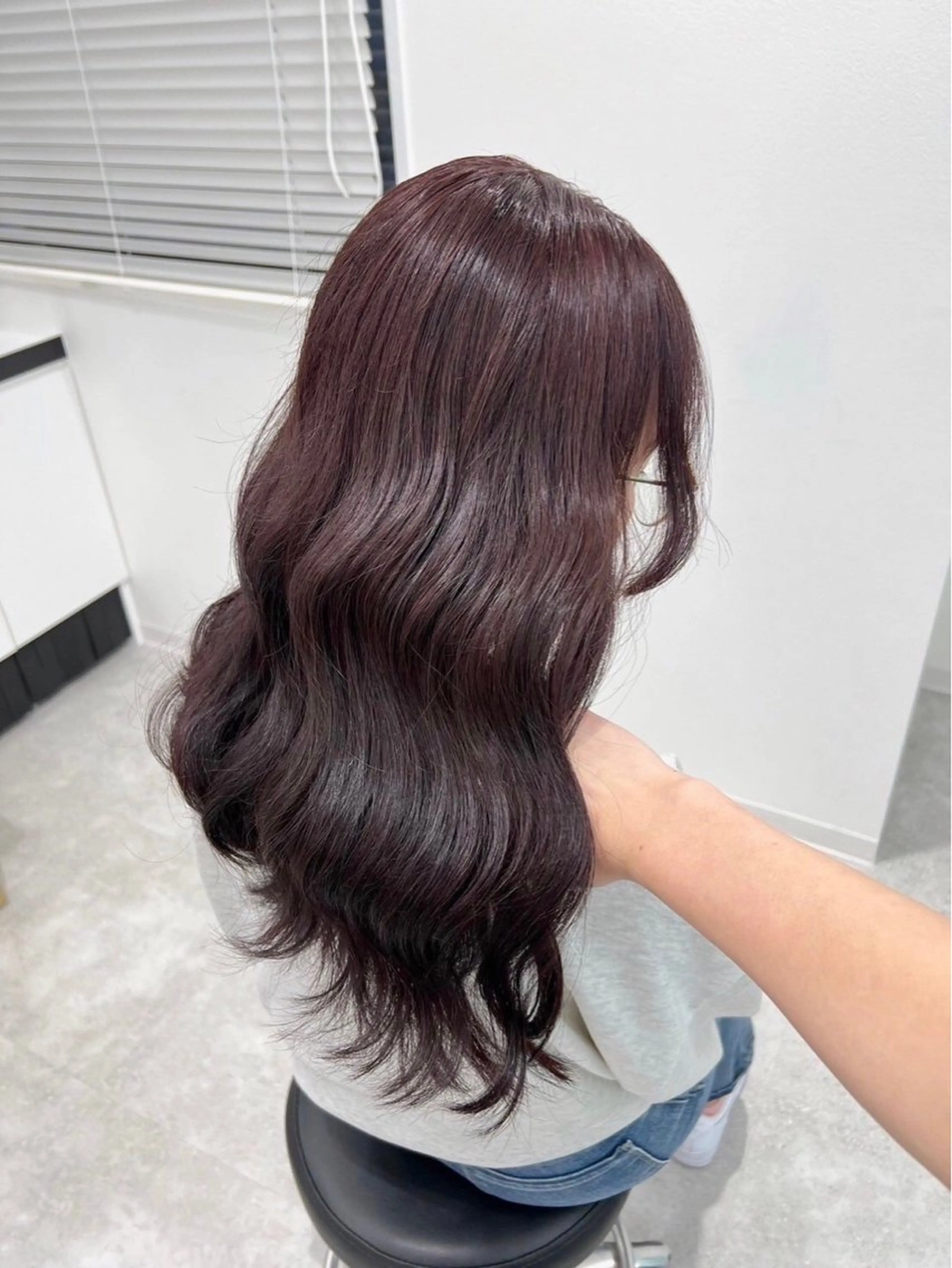 セミロング カラー ヘアカラー トリートメント ヘアセット 🎀愛されgirly ヘア🫧Ayakaのヘアスタイル
