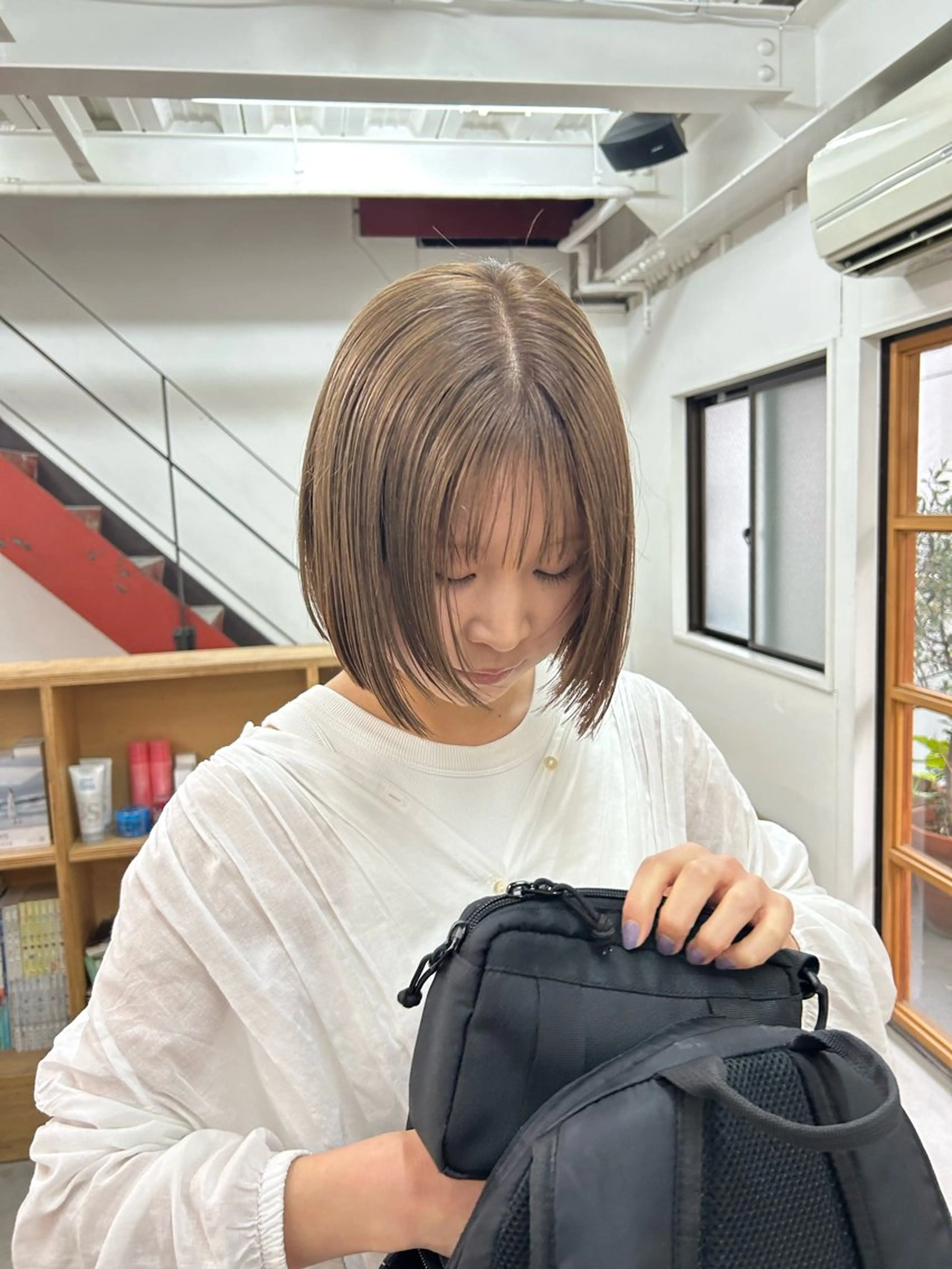 ショート カラー stand所属・キノシタナナコ /渋谷のヘアスタイル