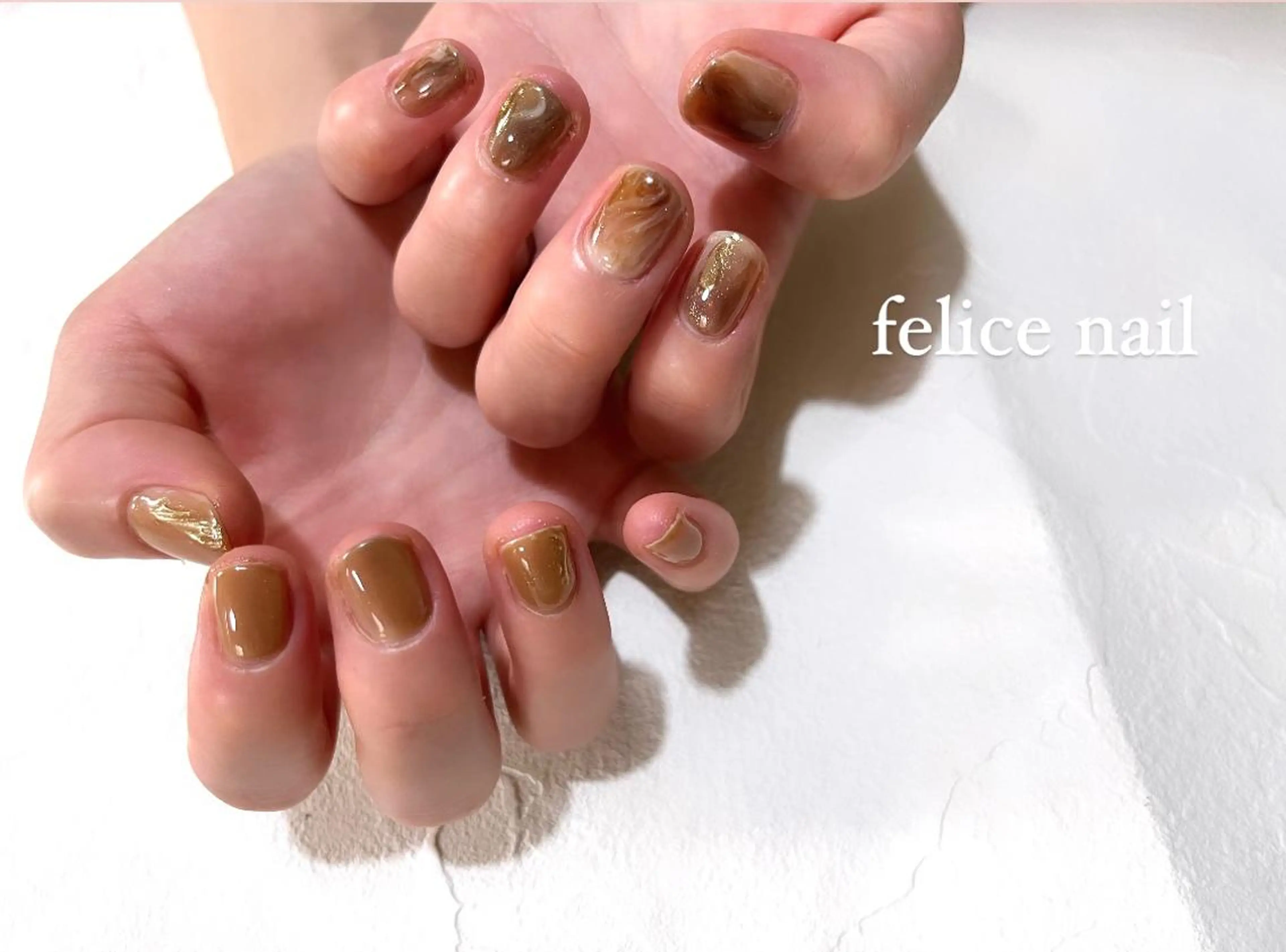 ネイル ラメ(グリッター) felice nailのネイルデザイン