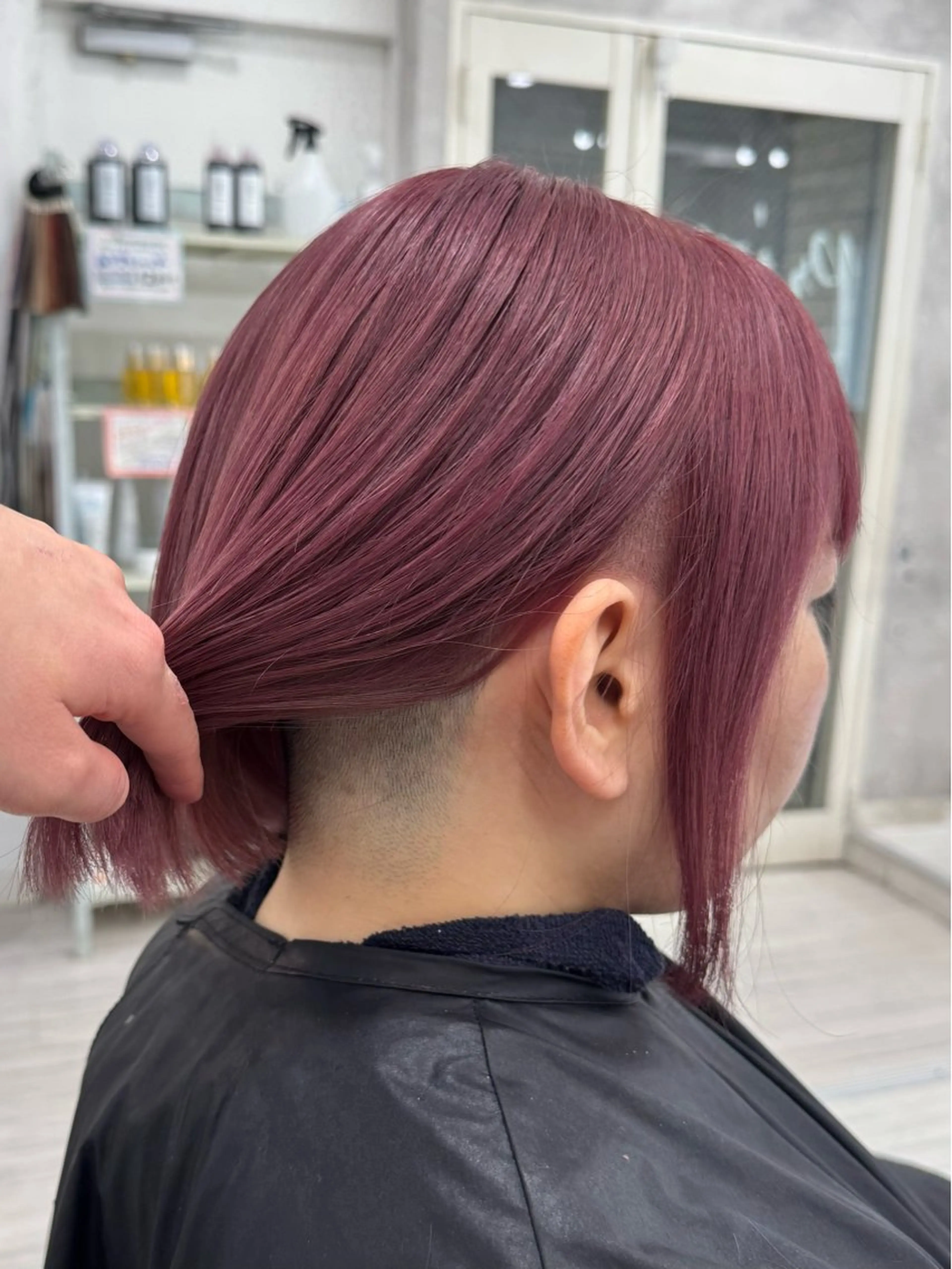 カット+ブリーチありダブルカラー+トリートメントの写真