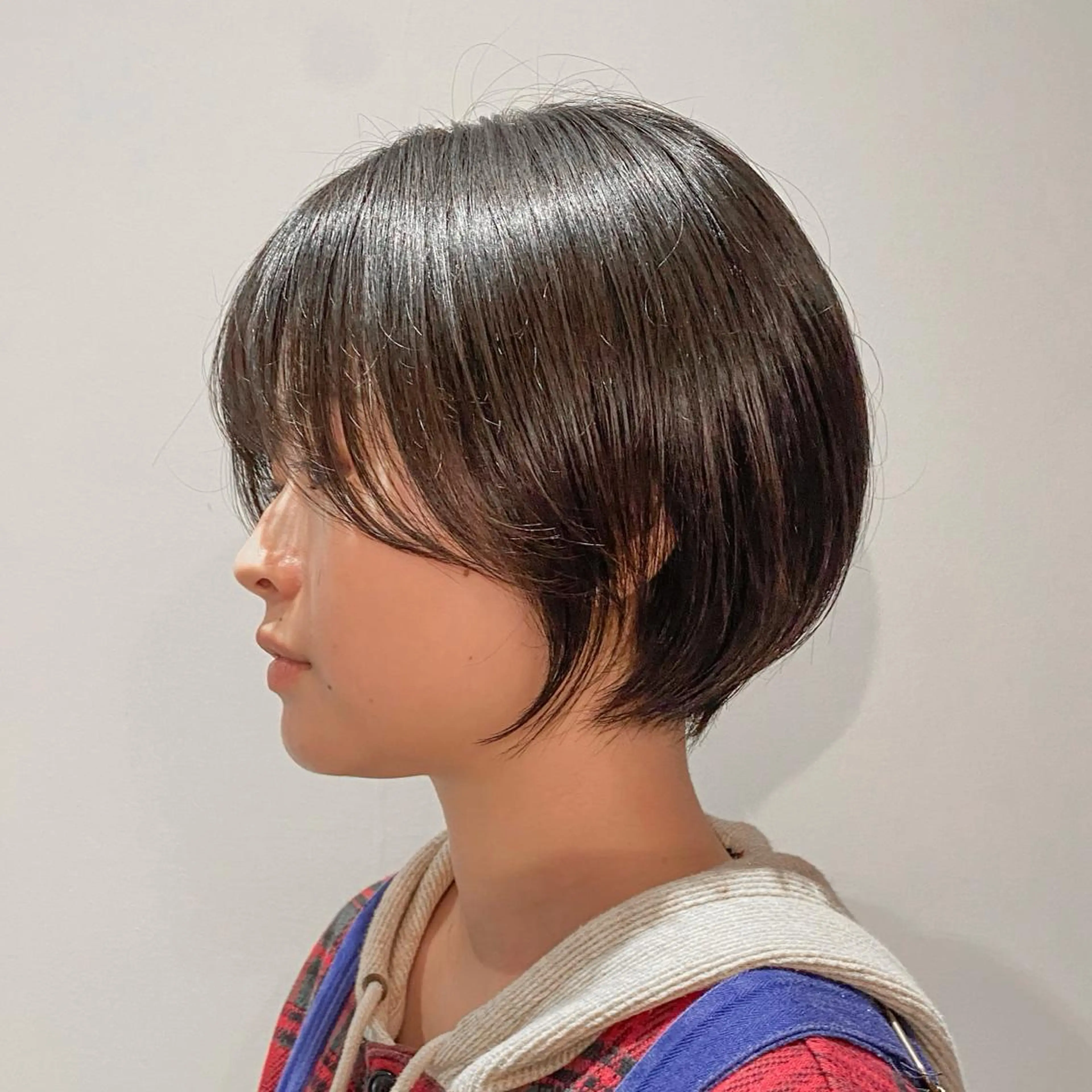 ショート ヘアアレンジ ショートボブ 丸みショート ボブ くびれヘア ショートヘア Nancy所属・束感まつげ❤︎ あみのマツエク・マツパデザイン