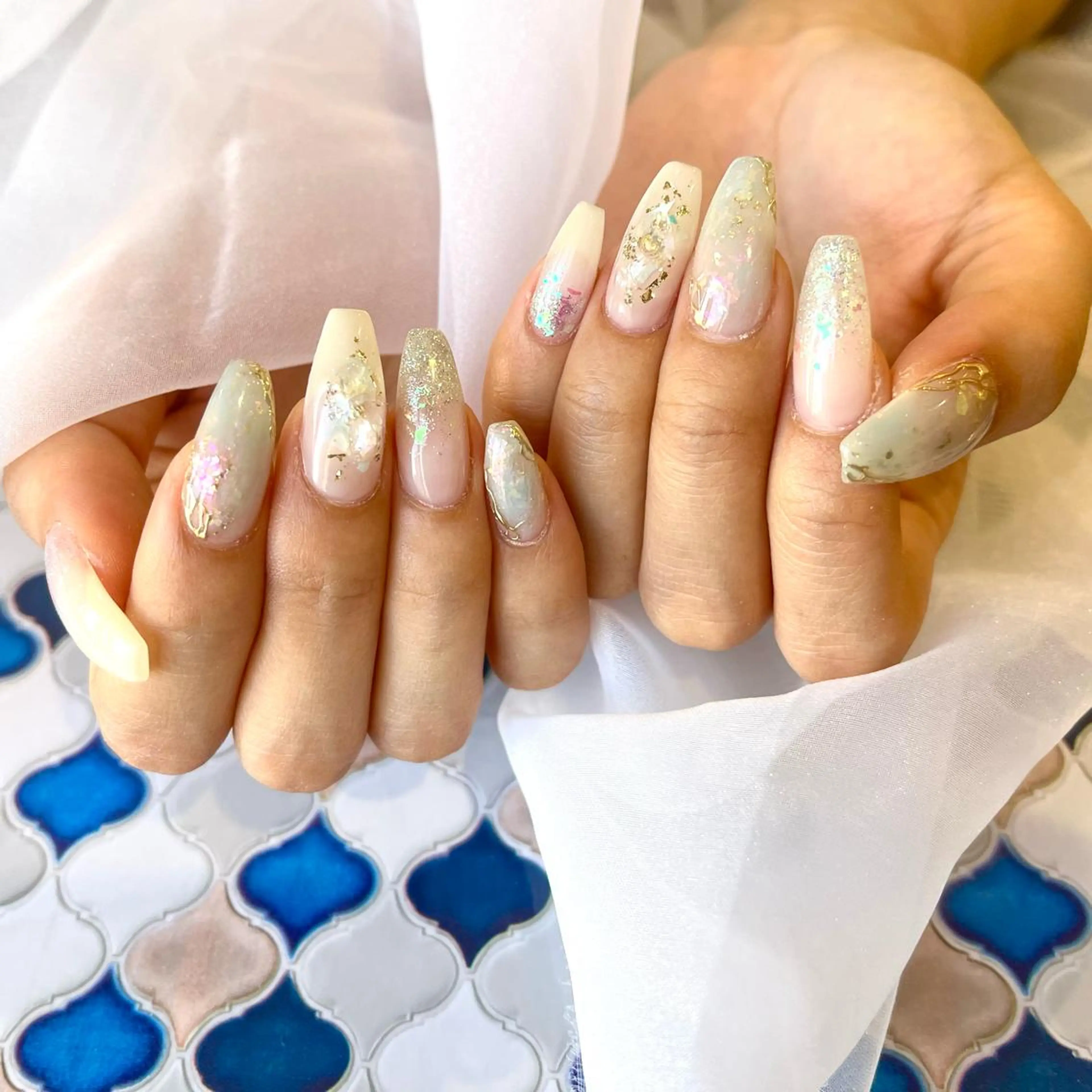 ネイル ハンドネイル Cleo伏見店🌿 Momokaのネイルデザイン