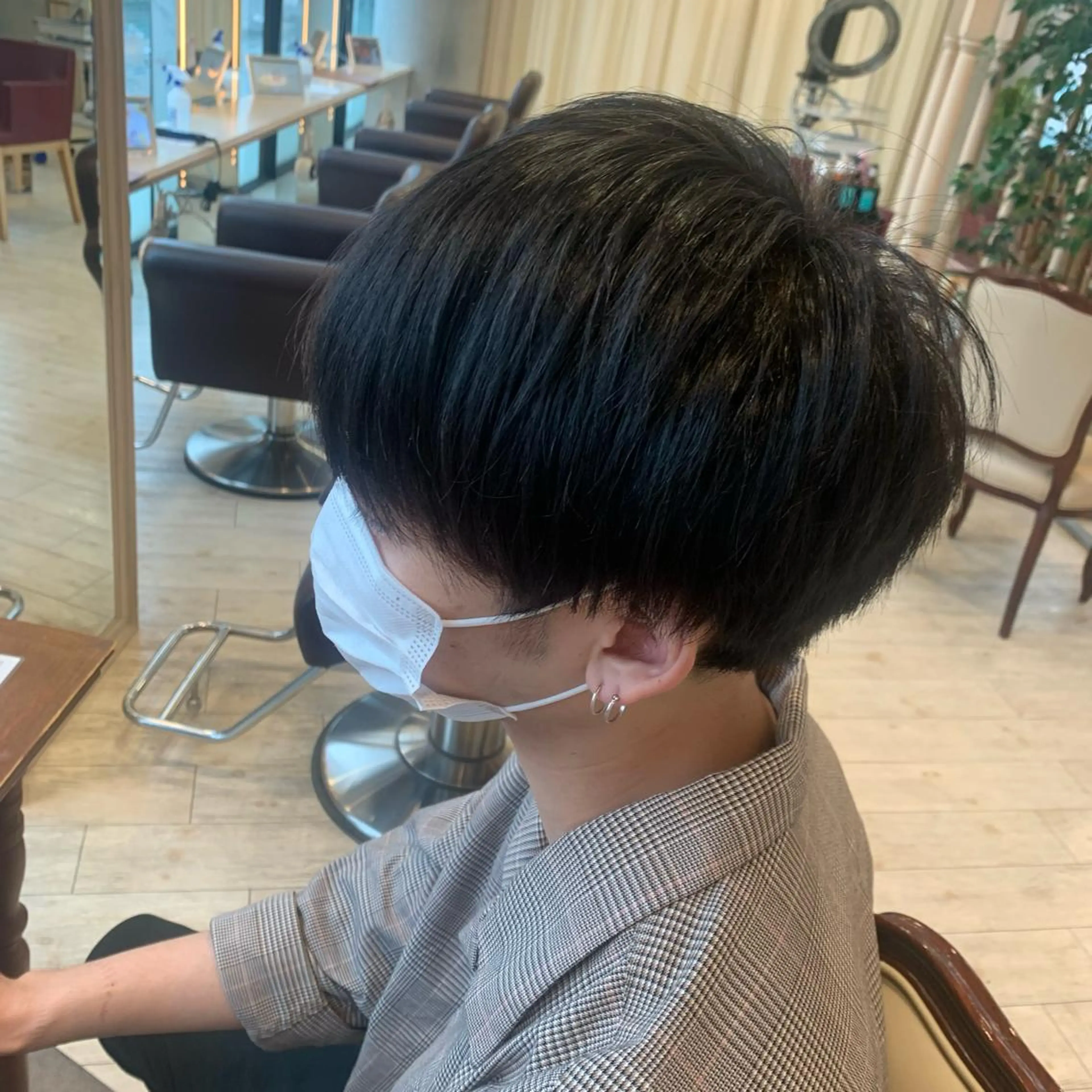 メンズ マッシュ SALOWIN川崎WEST店所属・🌷川崎/アレンジ/ 暖色ボブ/コトネ🌷のヘアスタイル