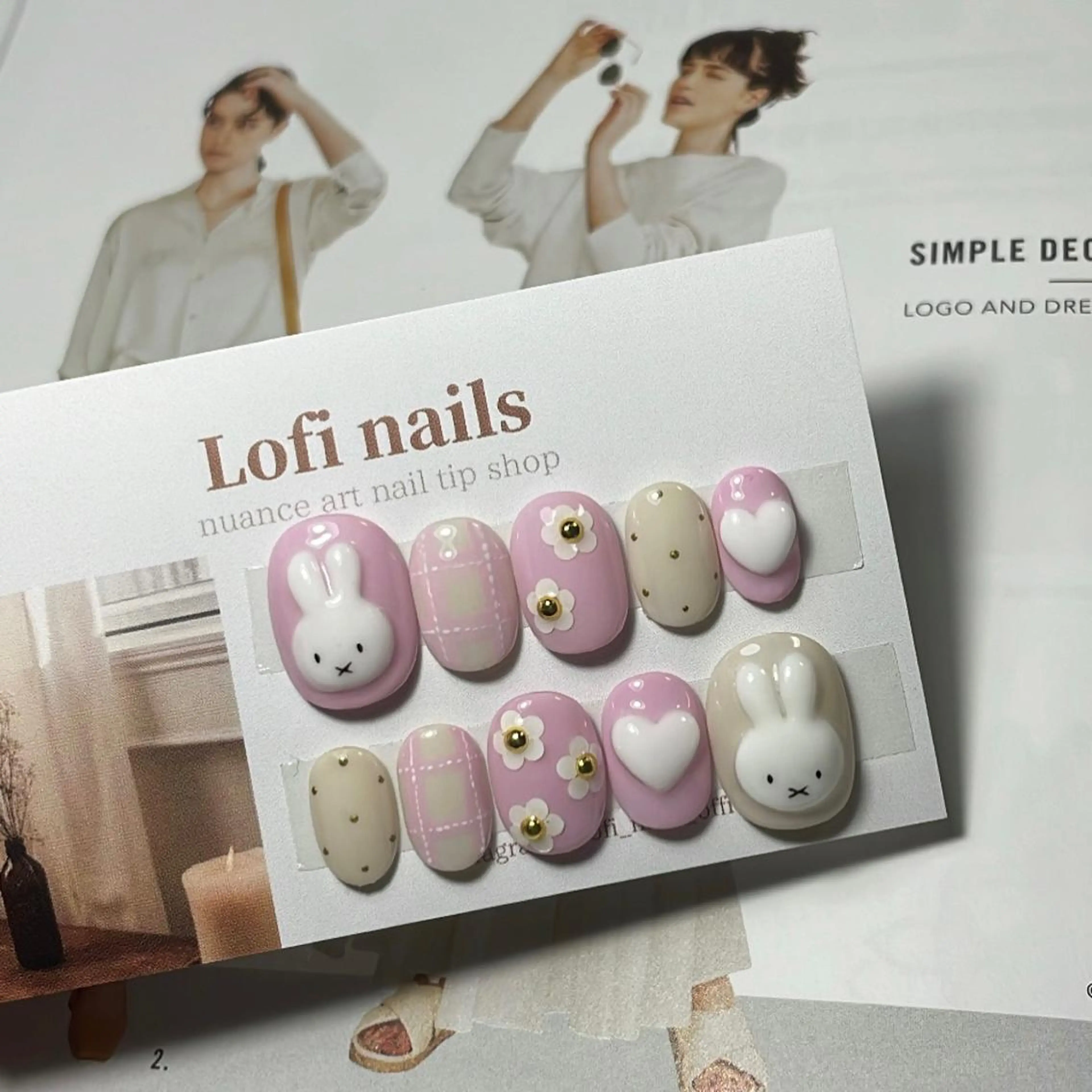ネイル ネイルチップ その他(ネイル) Lofinails ちひろのネイルデザイン