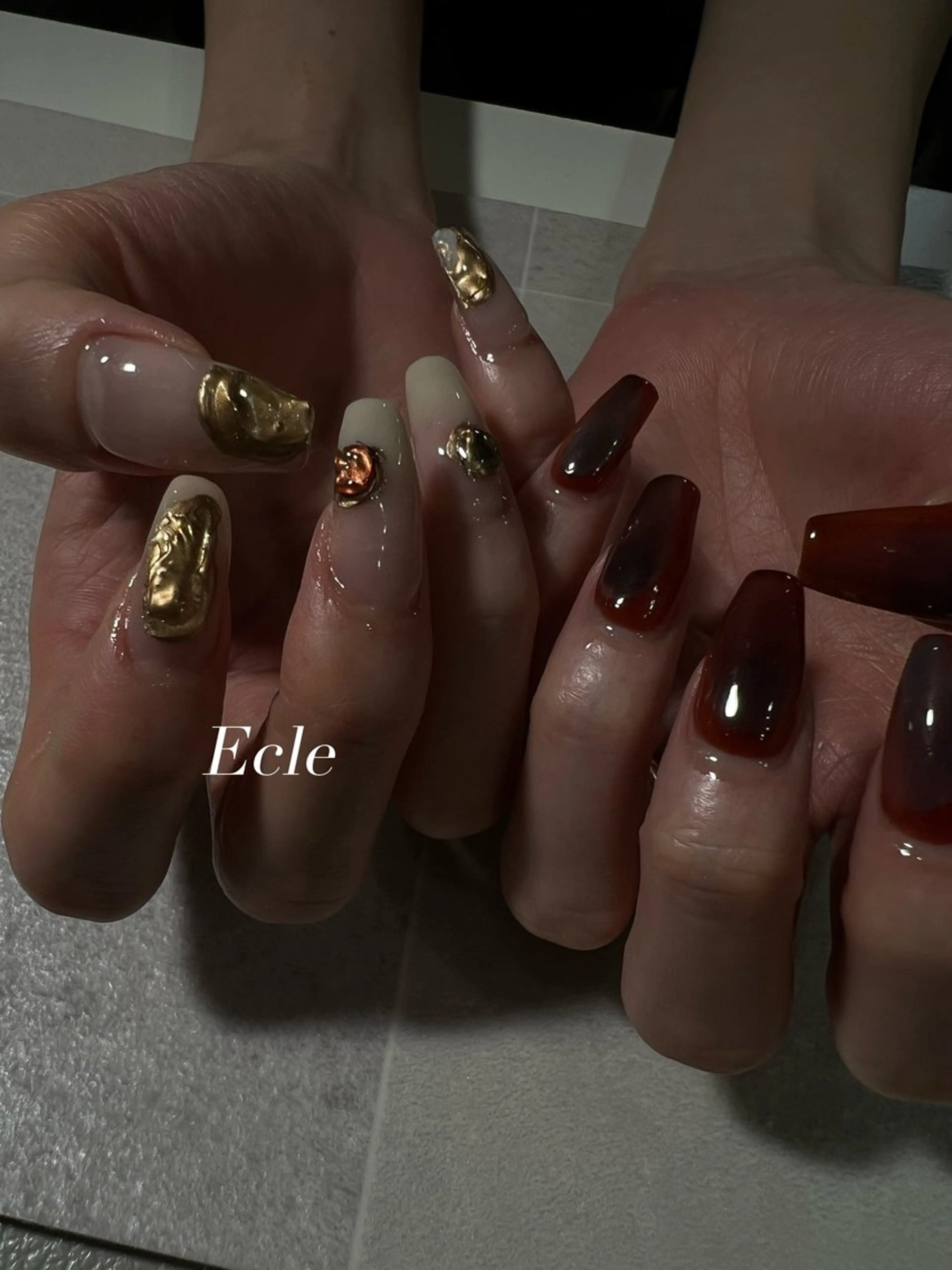 ネイル ハンドネイル Ecle MATSUDAのネイルデザイン