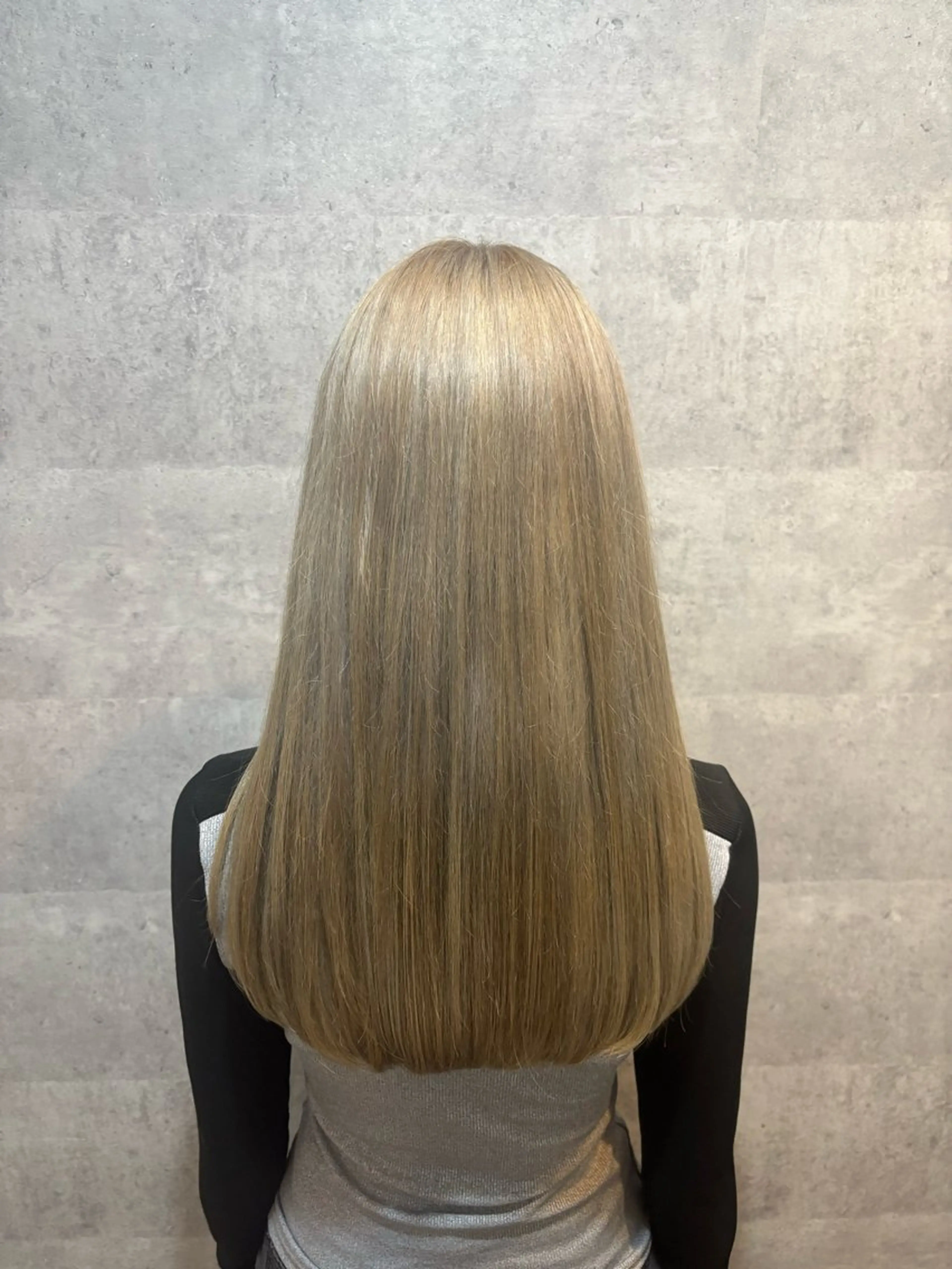 ロング カラー ヘアカラー La luna所属・内藤　暖 La luna大宮のヘアスタイル