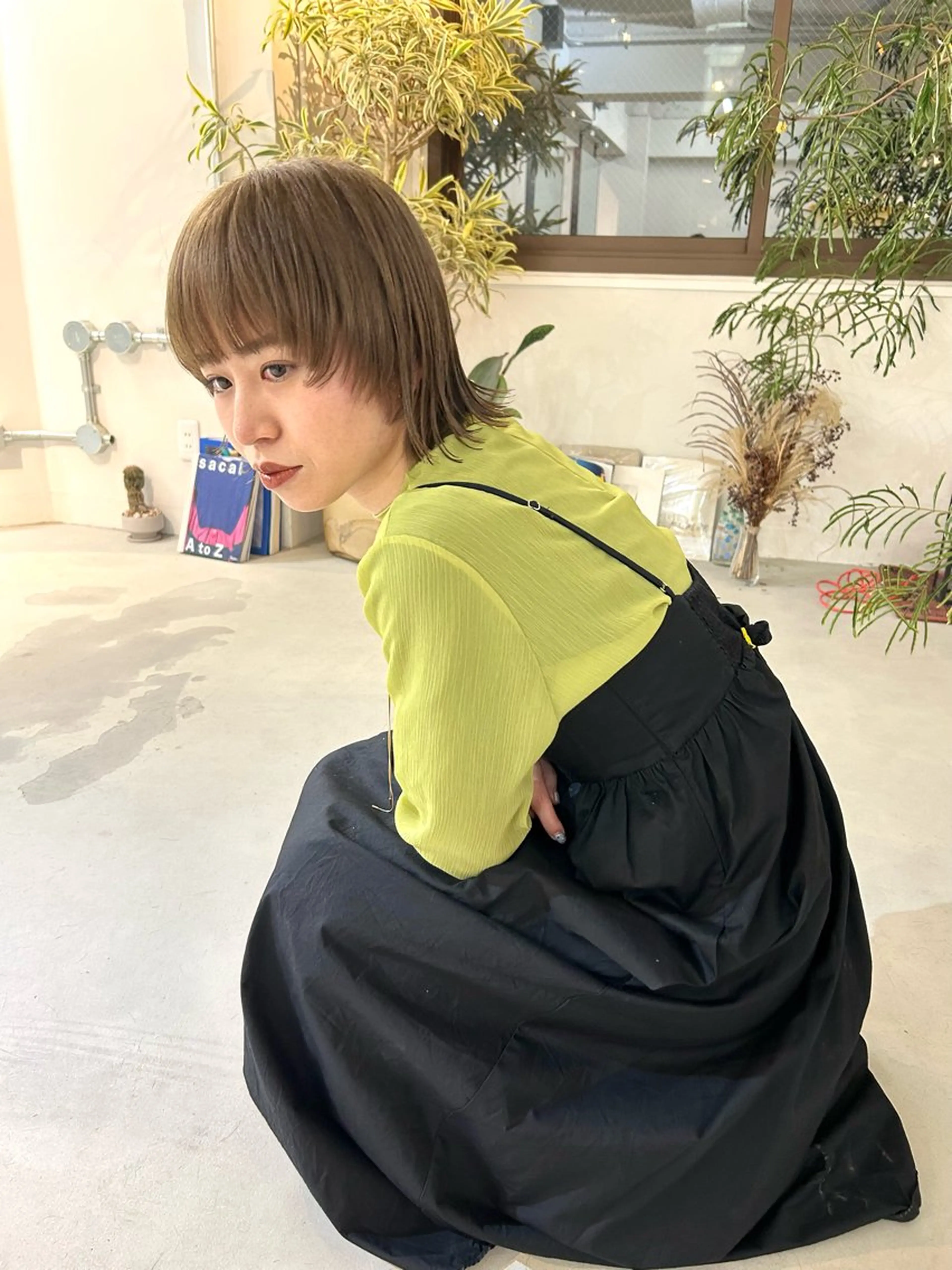 ミディアム FavyS所属・平田 りくのヘアスタイル