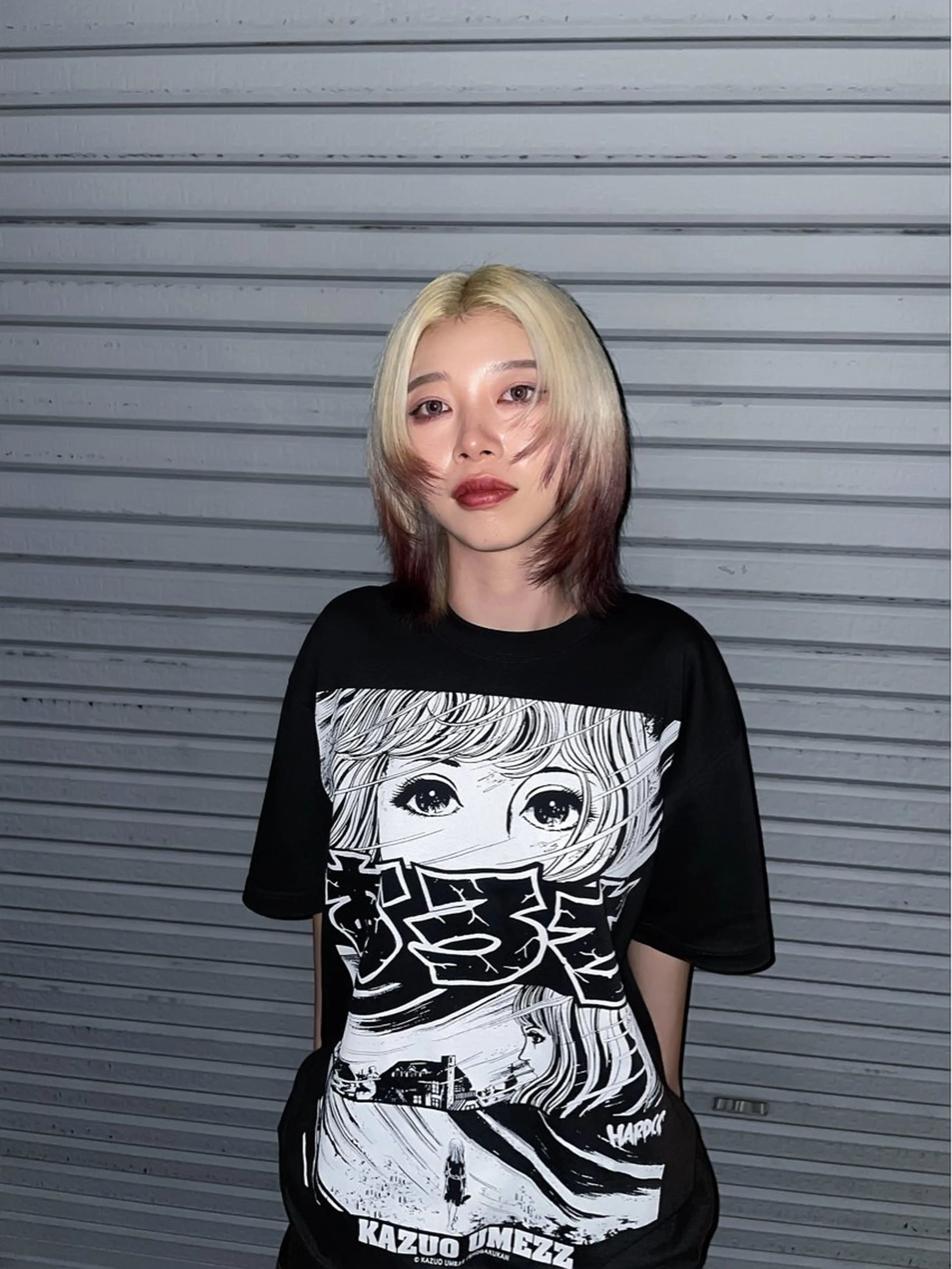 ミディアム ヘアカラー 杉山 亜未のヘアスタイル