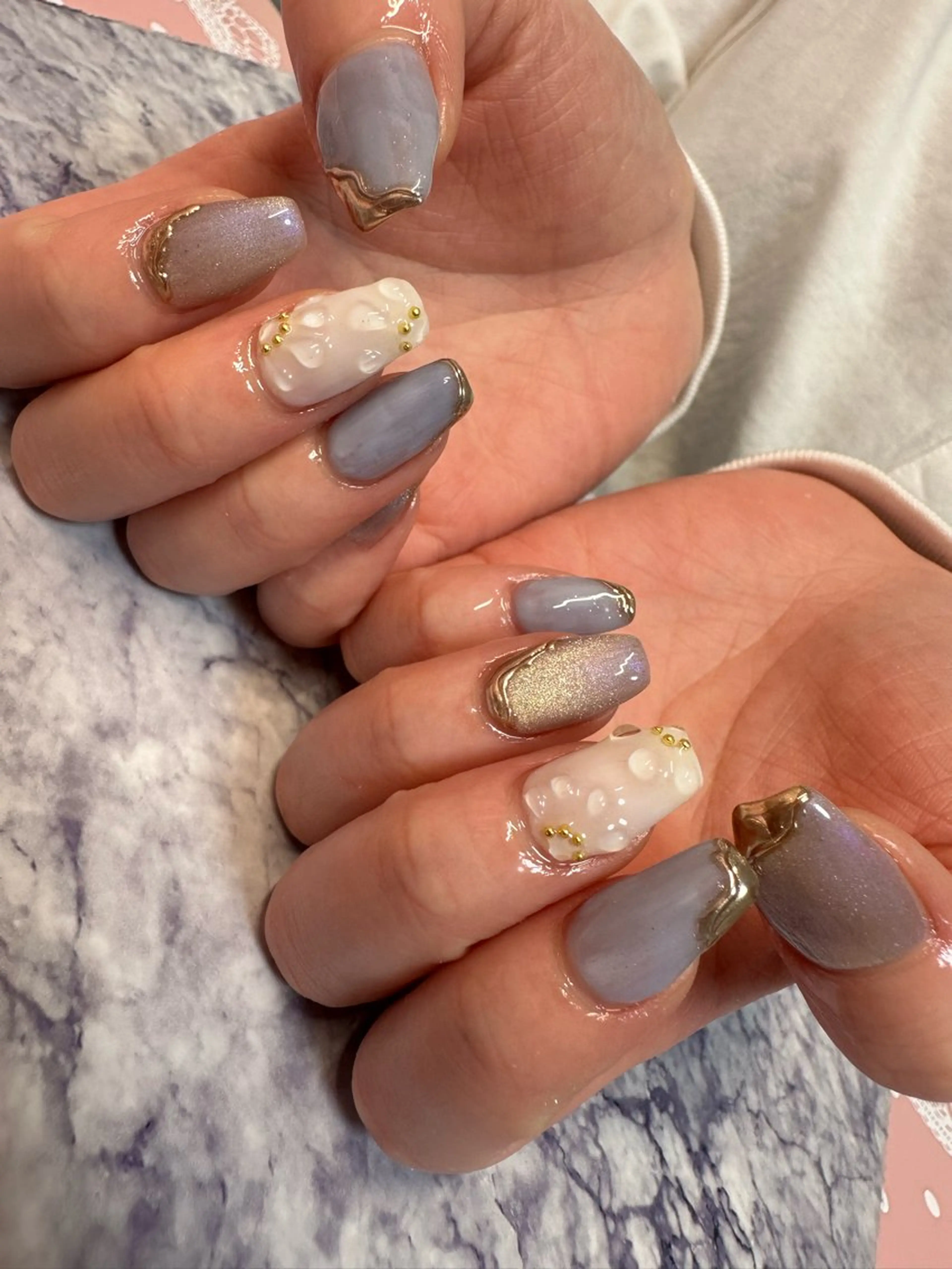 ネイル ハンドネイル フットネイル Pretzels🥨 【プレッツェル】ミウのネイルデザイン