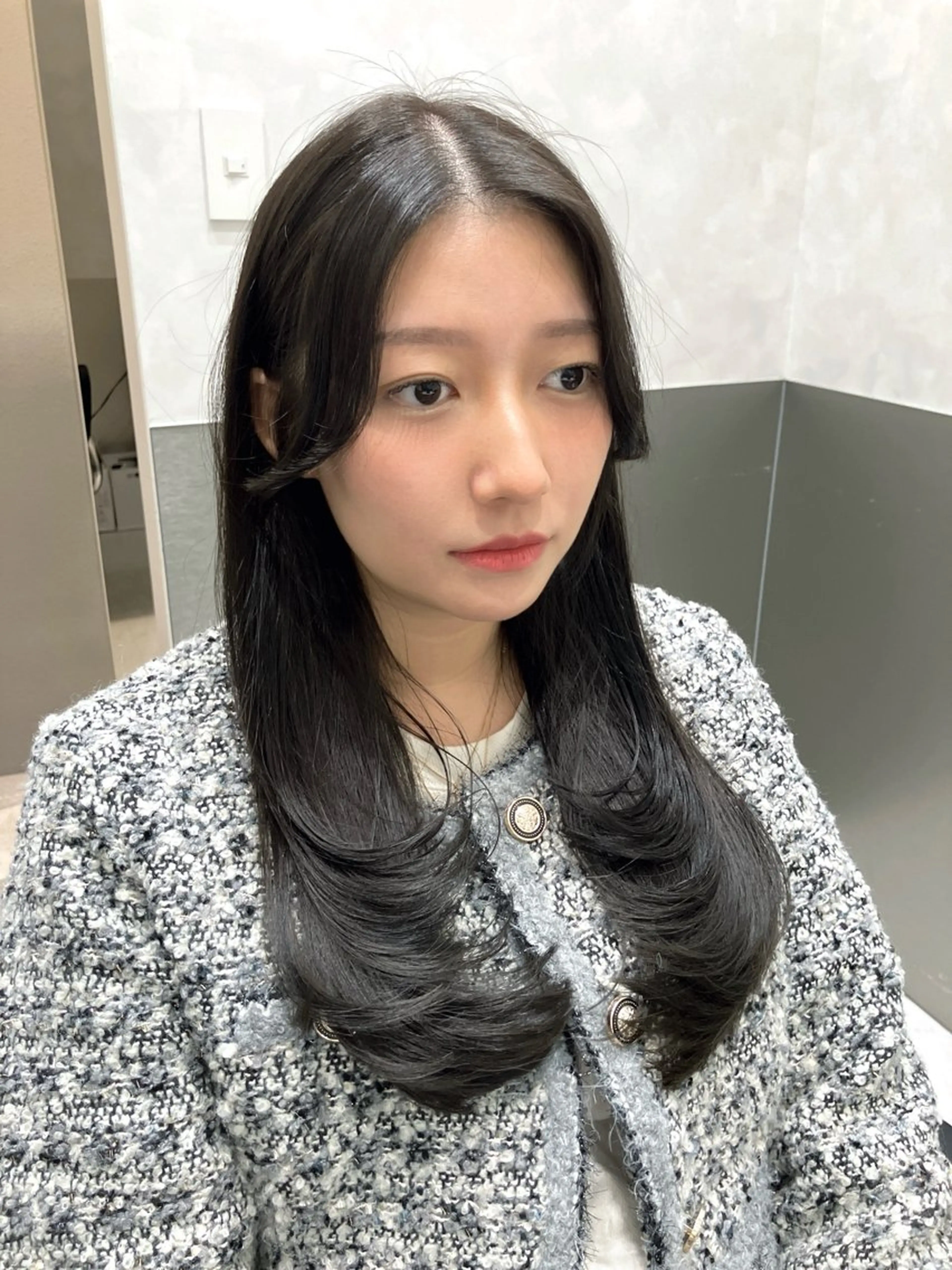 ロング カラー カット ヘアカラー トリートメント GO TODAY SHAIRE SALON原宿vita店舗所属・🩷完全マンツーマン 💖ASAHIのヘアスタイル