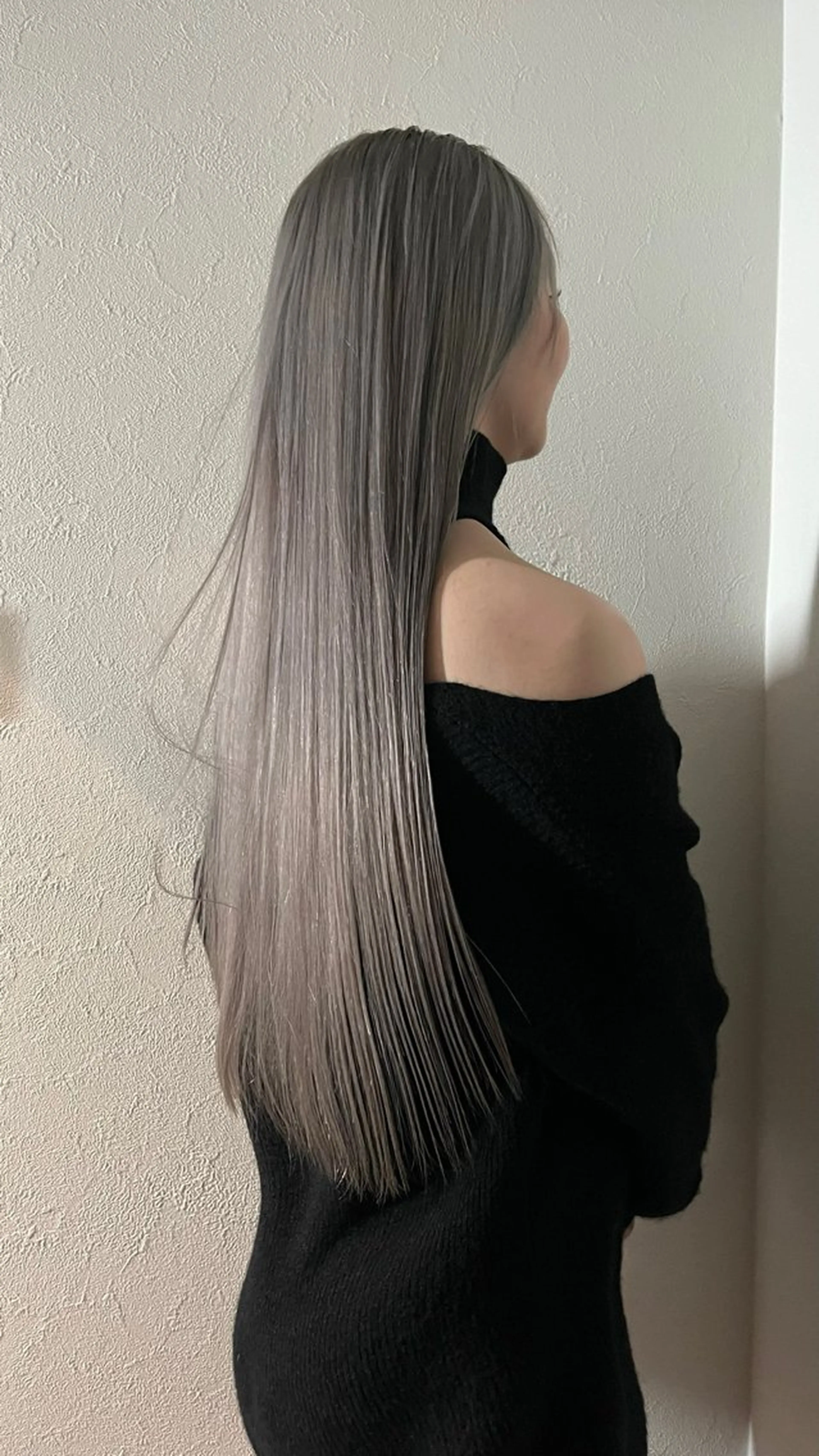 ミディアム 💖難波艶ハイトーン 髪質改善💖ケンシンのヘアスタイル