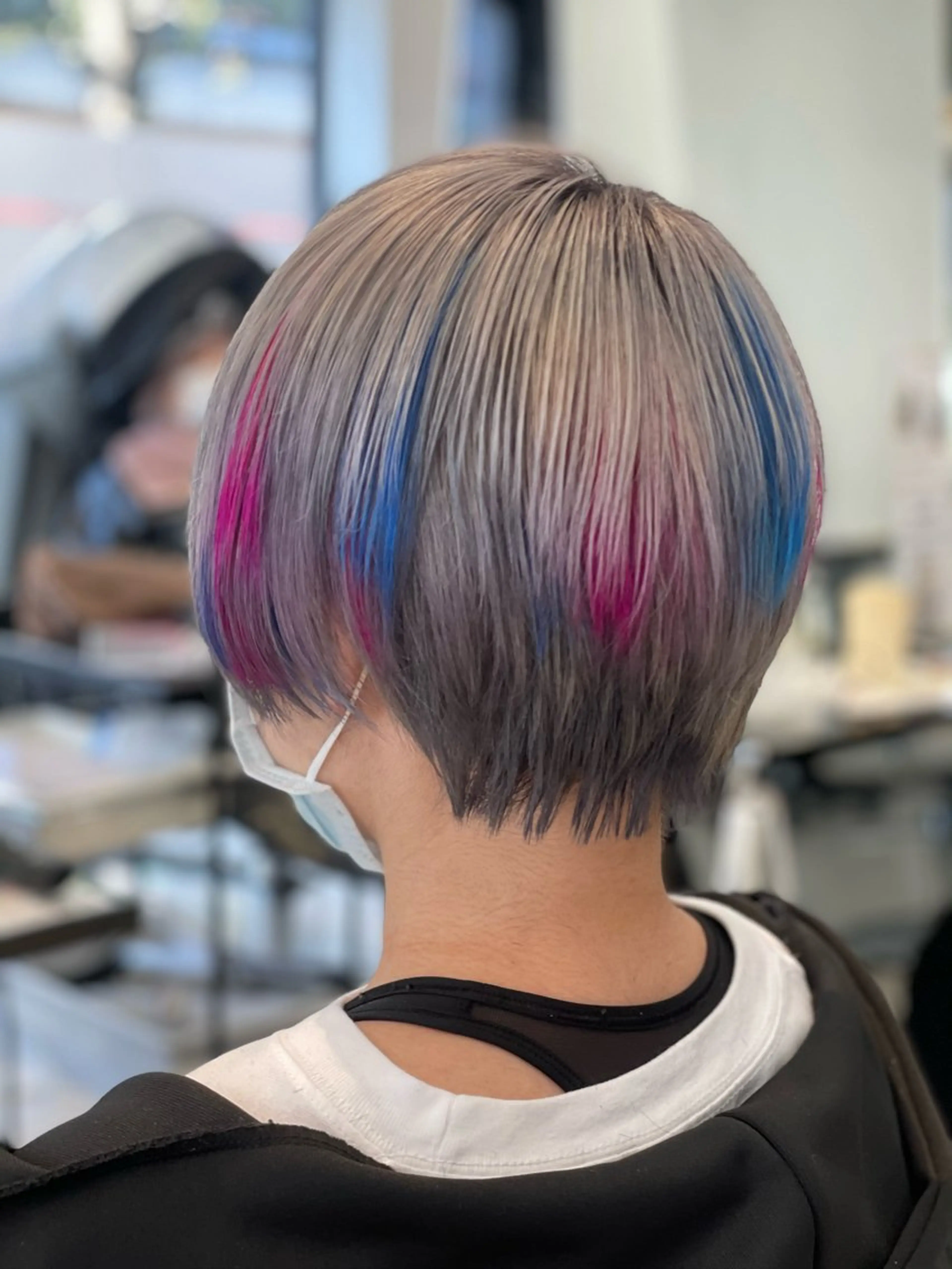 ショート カラー 【ハイトーンカラー 🌈】小野隼広のヘアスタイル