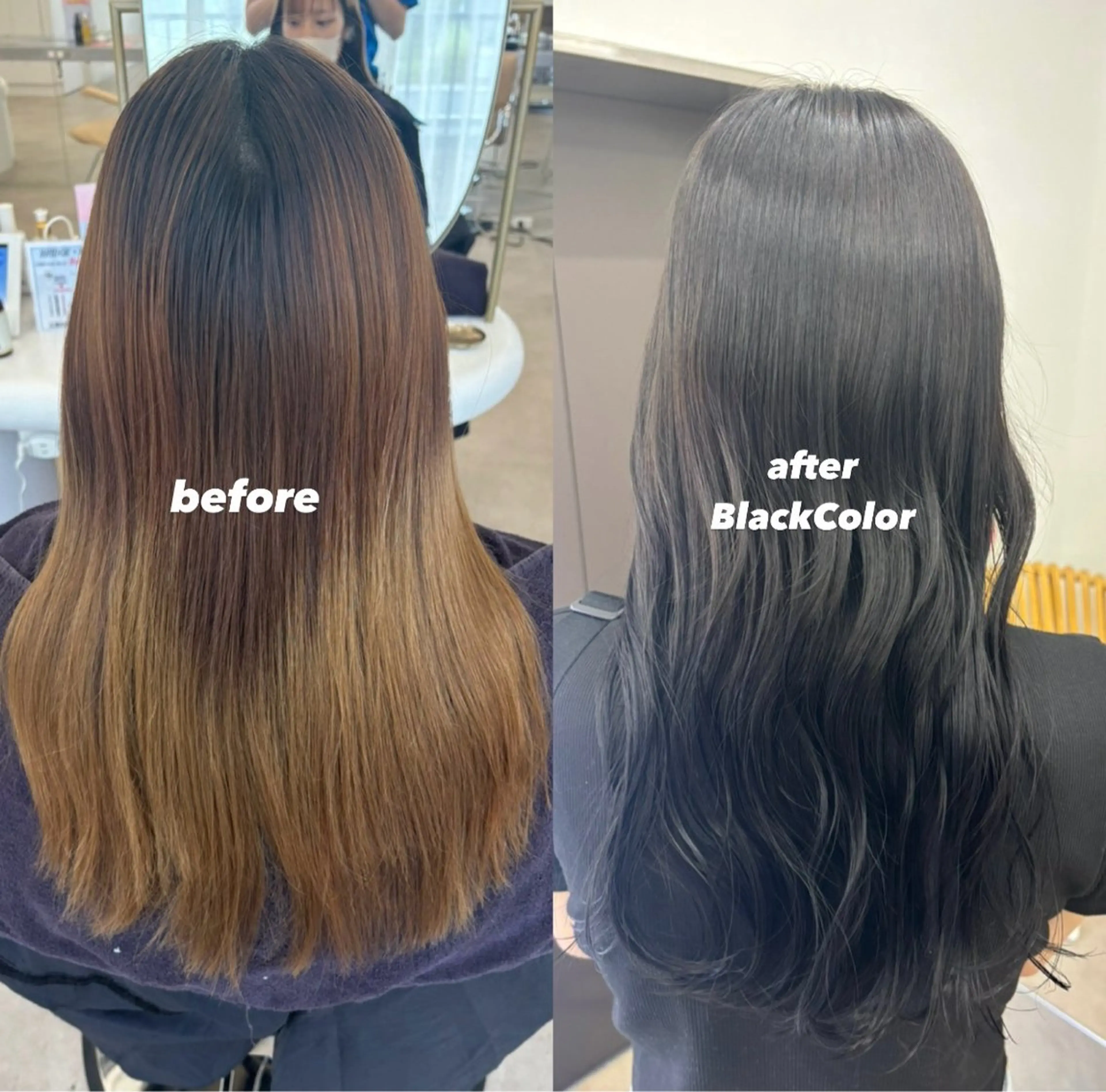 ロング ヘアカラー Rin🔔/ボブ/ 透明感カラー🤎のヘアスタイル