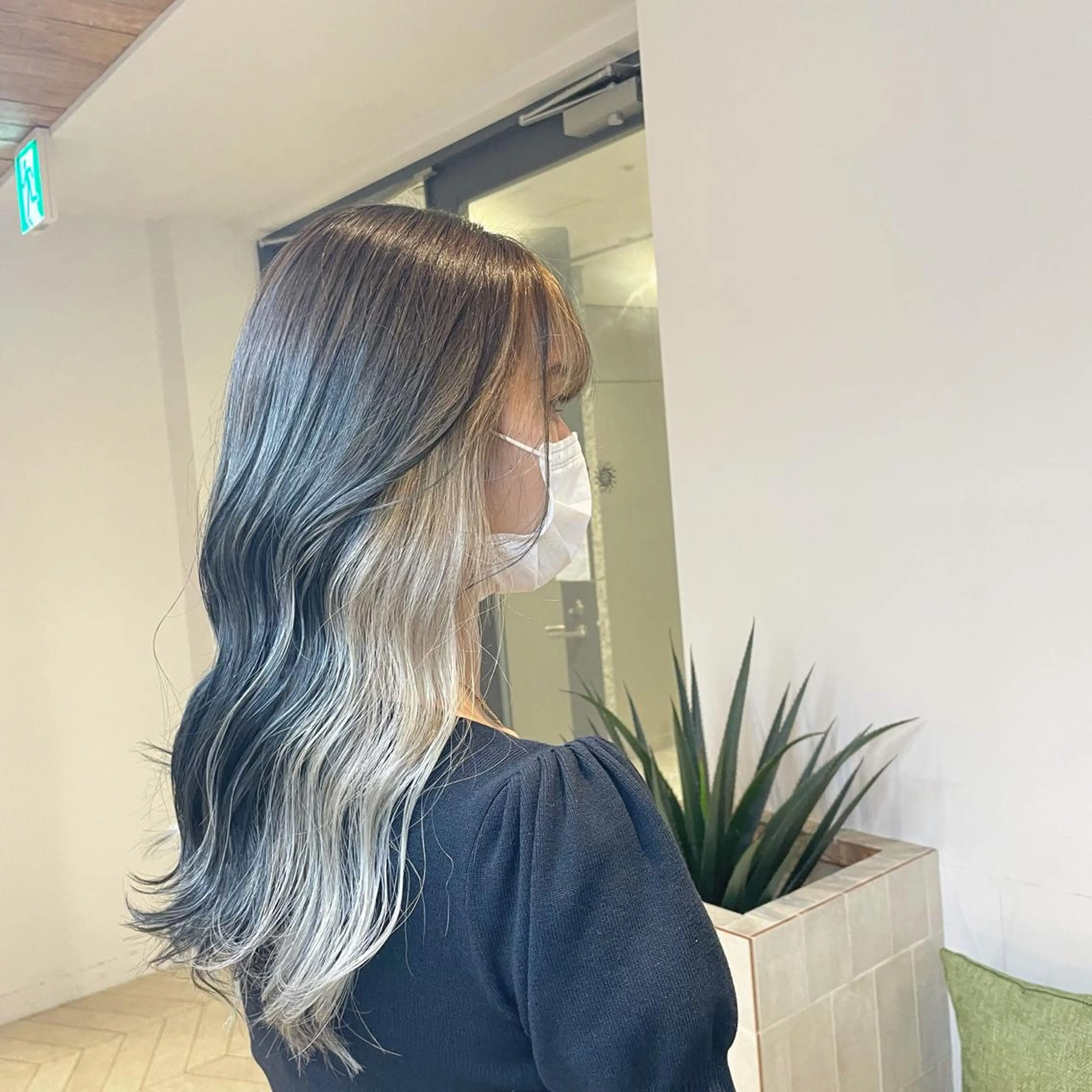 ロング カラー ベージュカラー インナーカラー カット ヘアカラー トリートメント libelle所属・✨️美髪✨️透明感 カラー✨️大泉翔のヘアスタイル