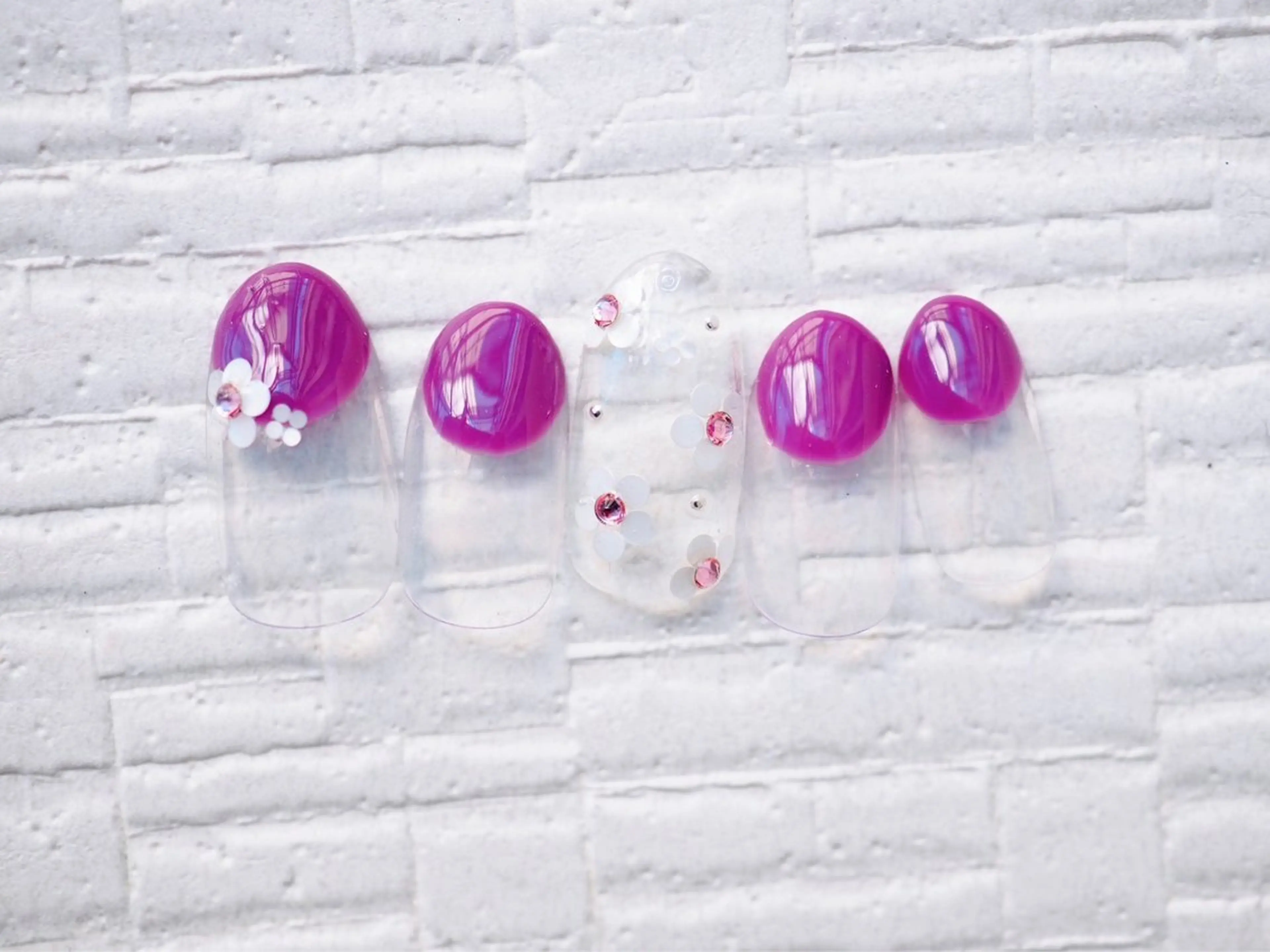 ネイル ハンドネイル トップネイリスト Ribbon立川店のネイルデザイン