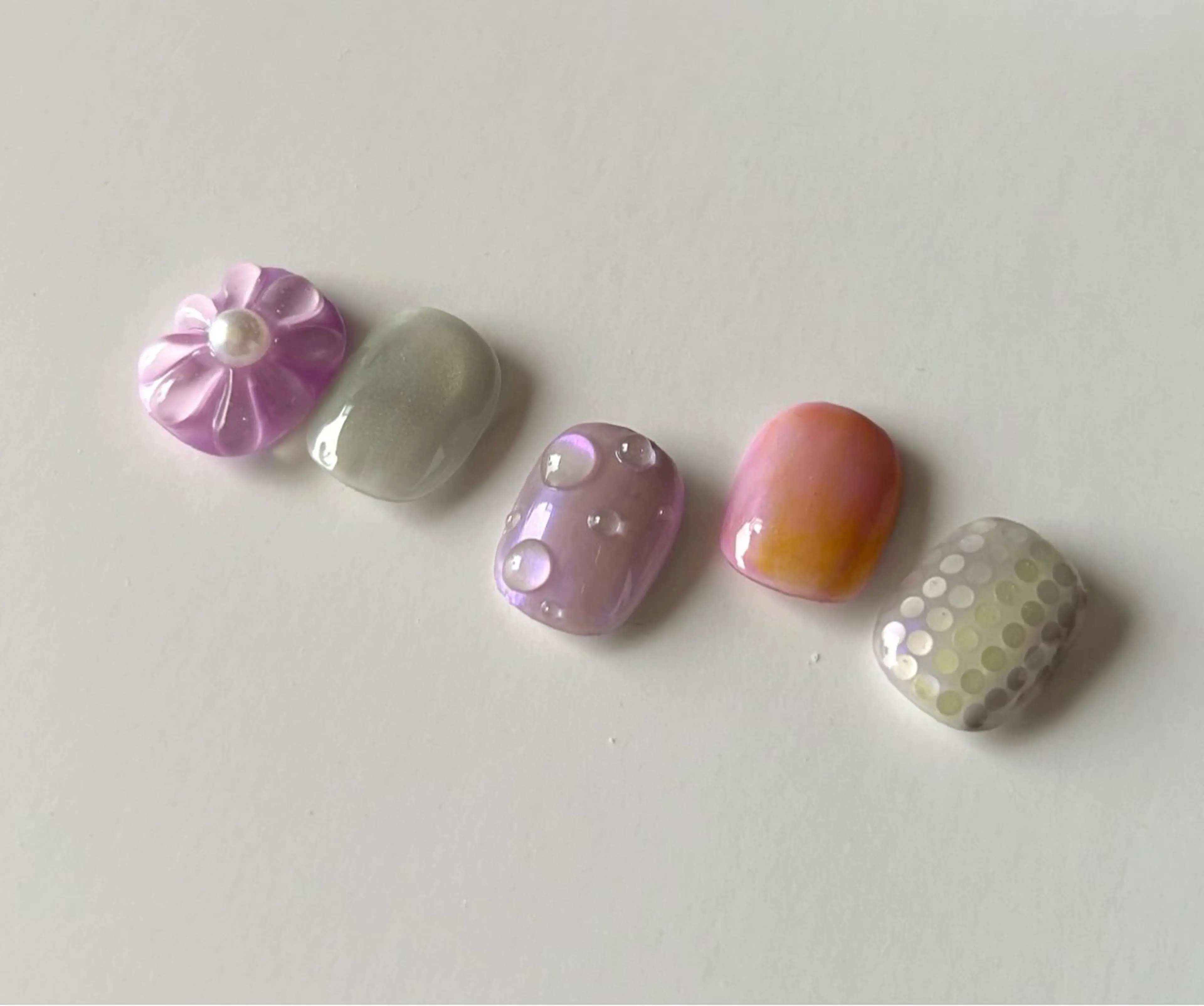 ネイル ぷっくりネイル nailworks mのネイルデザイン