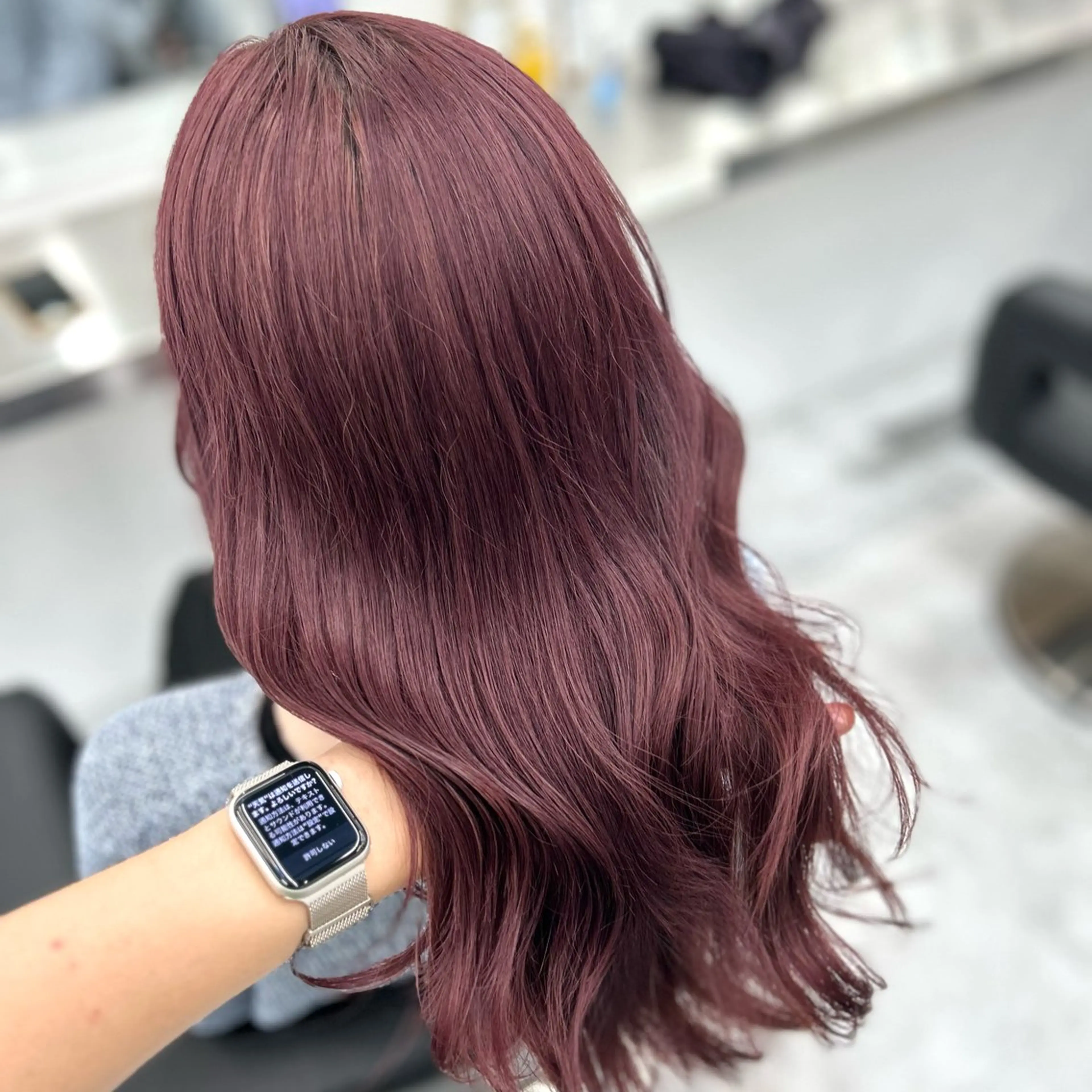 カラー まろっと🤍艶カラー yuune🤍のヘアスタイル