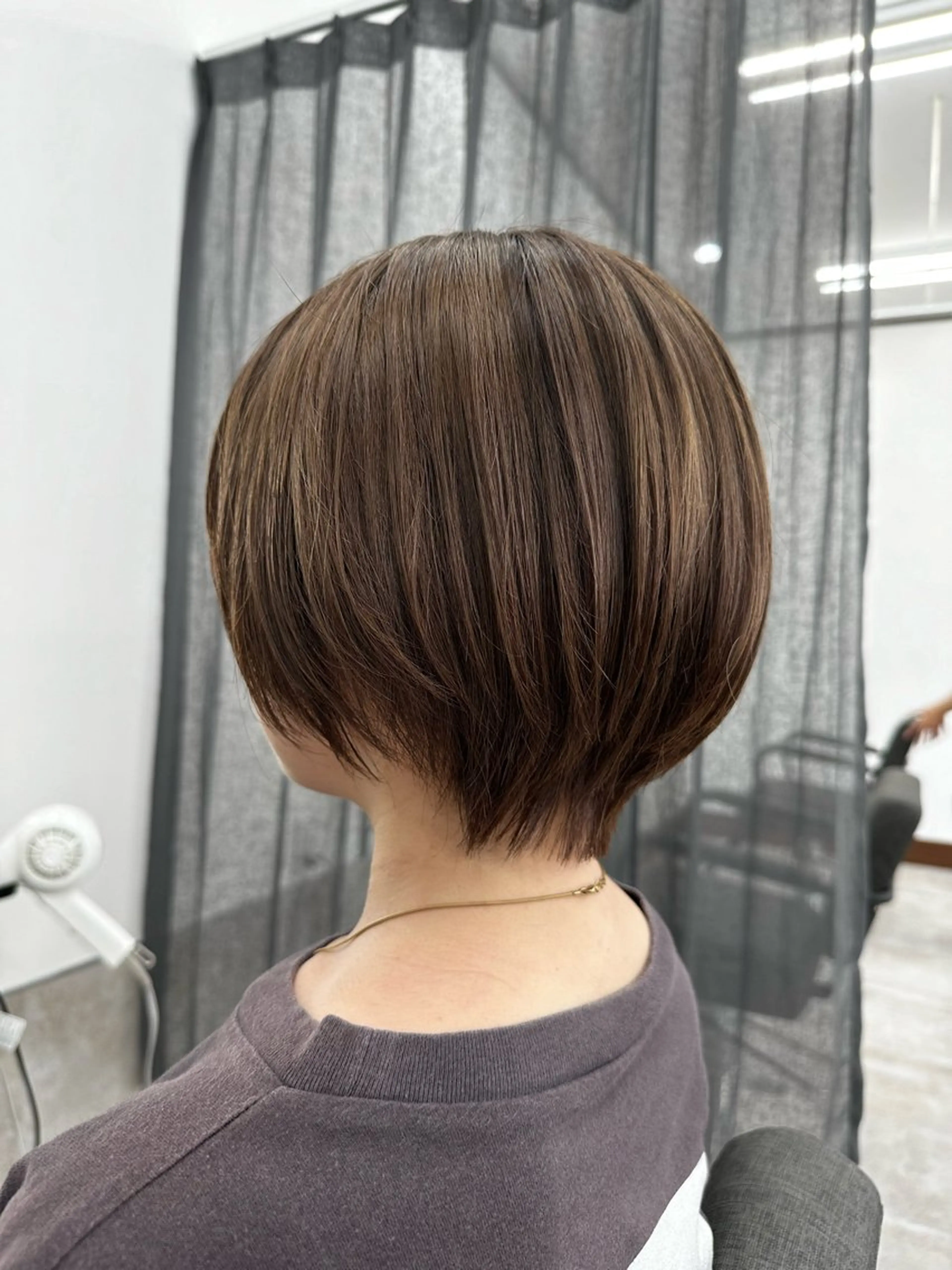 ショート 丸みショート ショートヘア TELA HAIR 大網店所属・TELAHAIRマネ ージャー島袋昂也のヘアスタイル