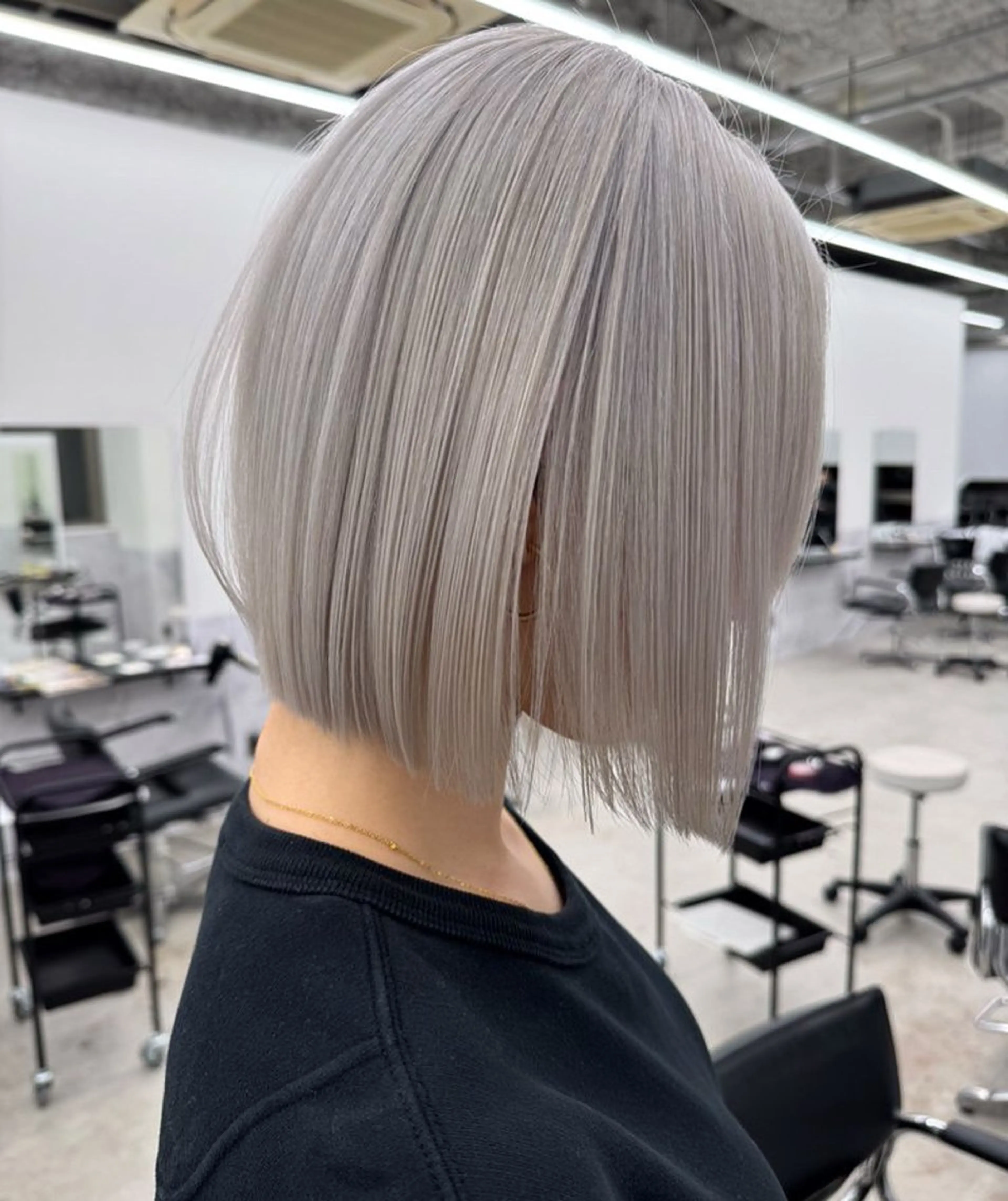 カラー ブリーチ ケアブリーチ ヘアカラー 田中 莉香のヘアスタイル