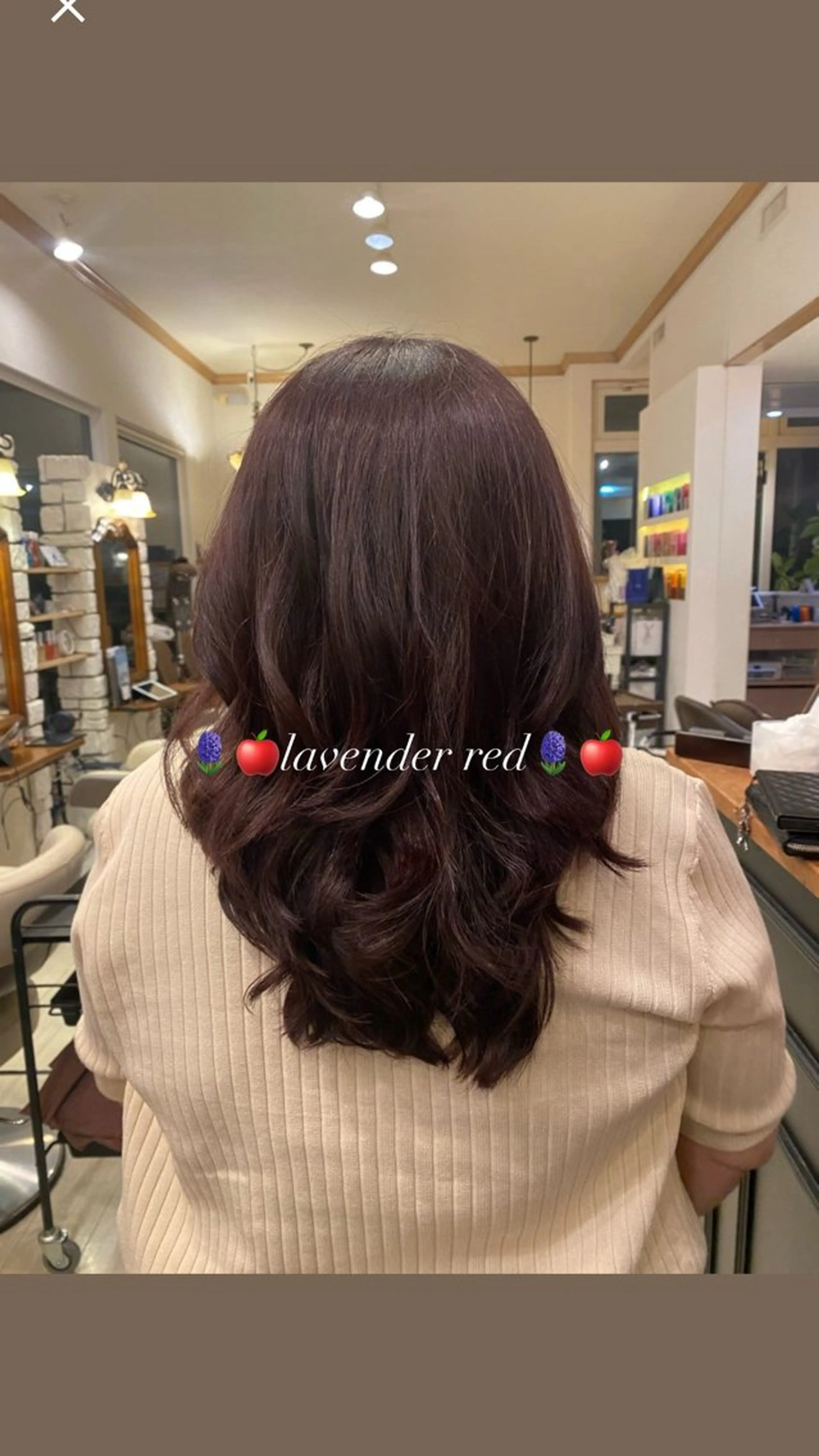 セミロング カラー Lita Hair 🪼vanessaのヘアスタイル