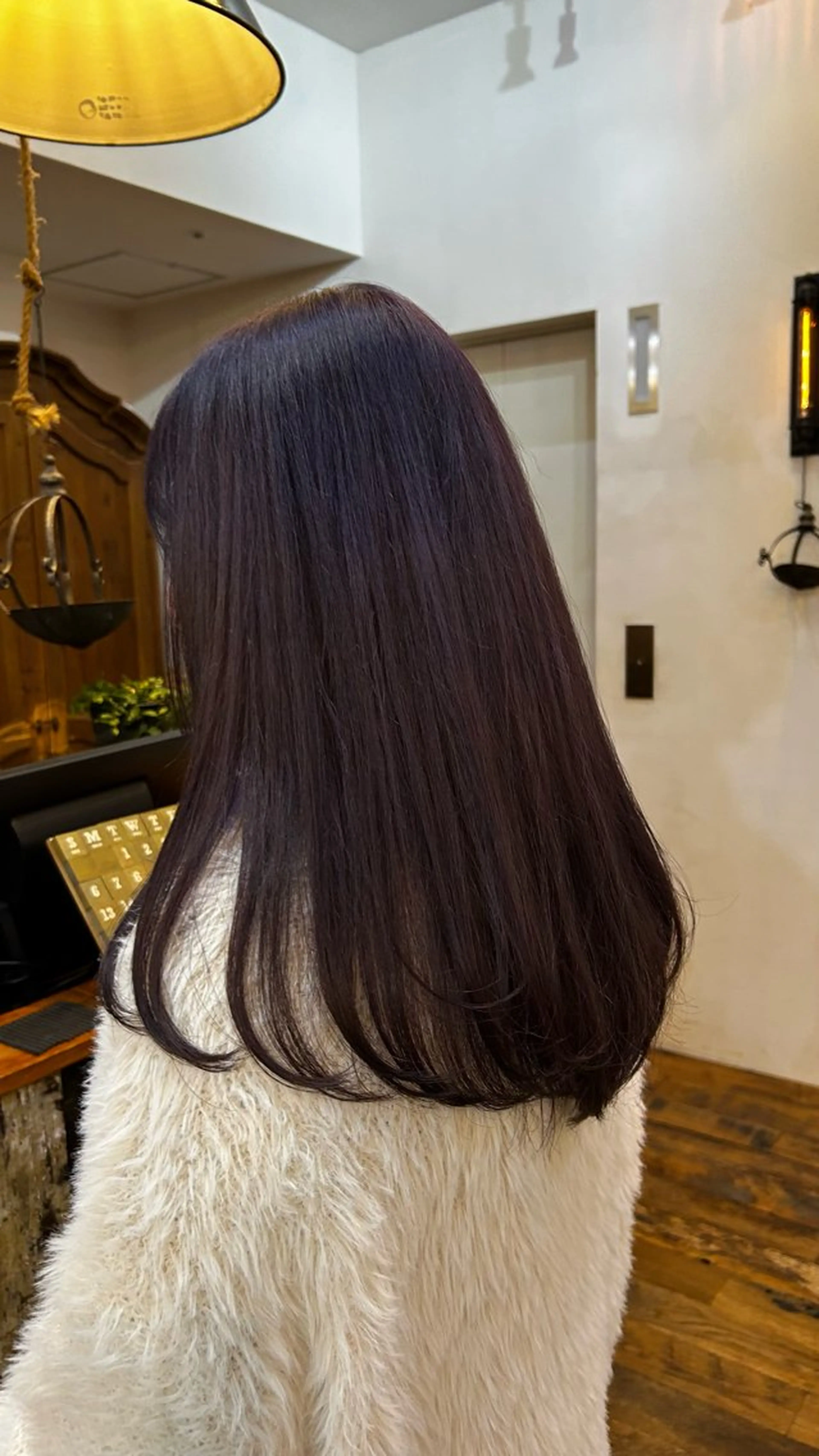 ロング レイヤーカット 似合わせカット トリートメント カット ヘアカラー トリートメント レイヤーカット大人気 //吉田百花のヘアスタイル